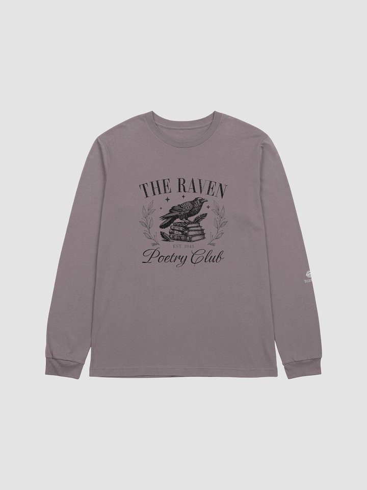 poetry club long sleeve tee product image (1)