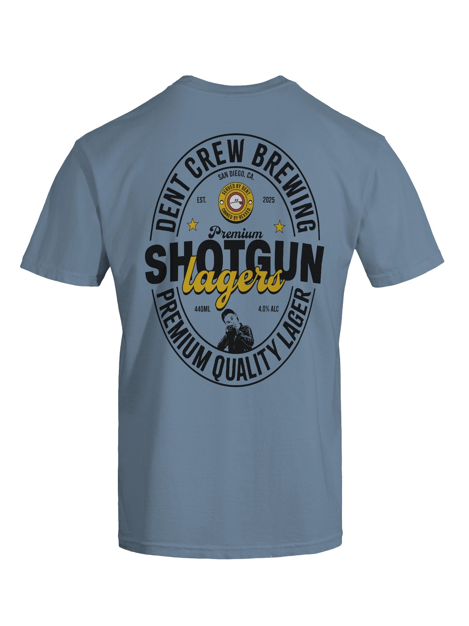 Shotgun Lagers served by DENT T-Shirt product image (9)