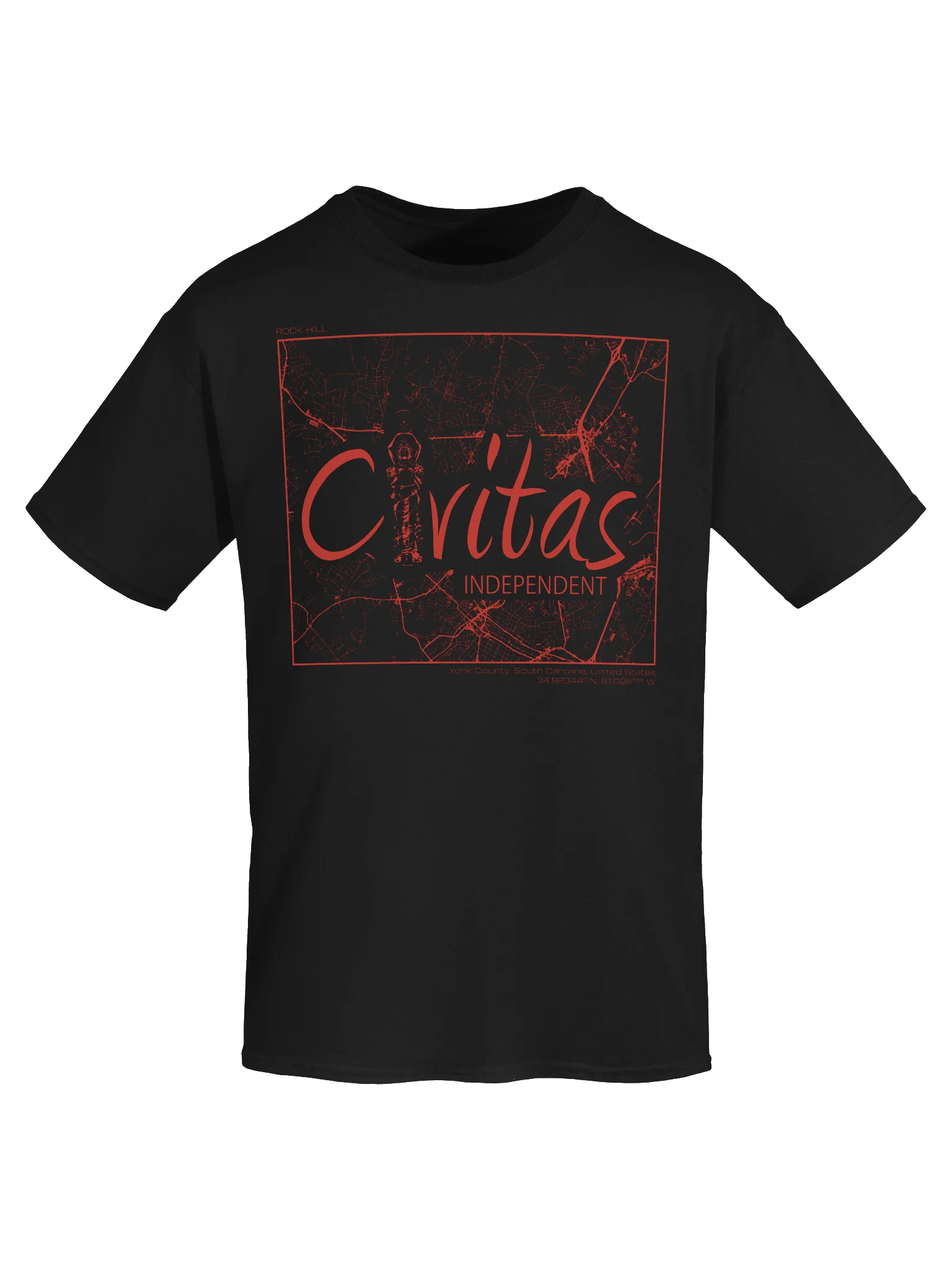 Civitas City Map T-Shirt product image (5)