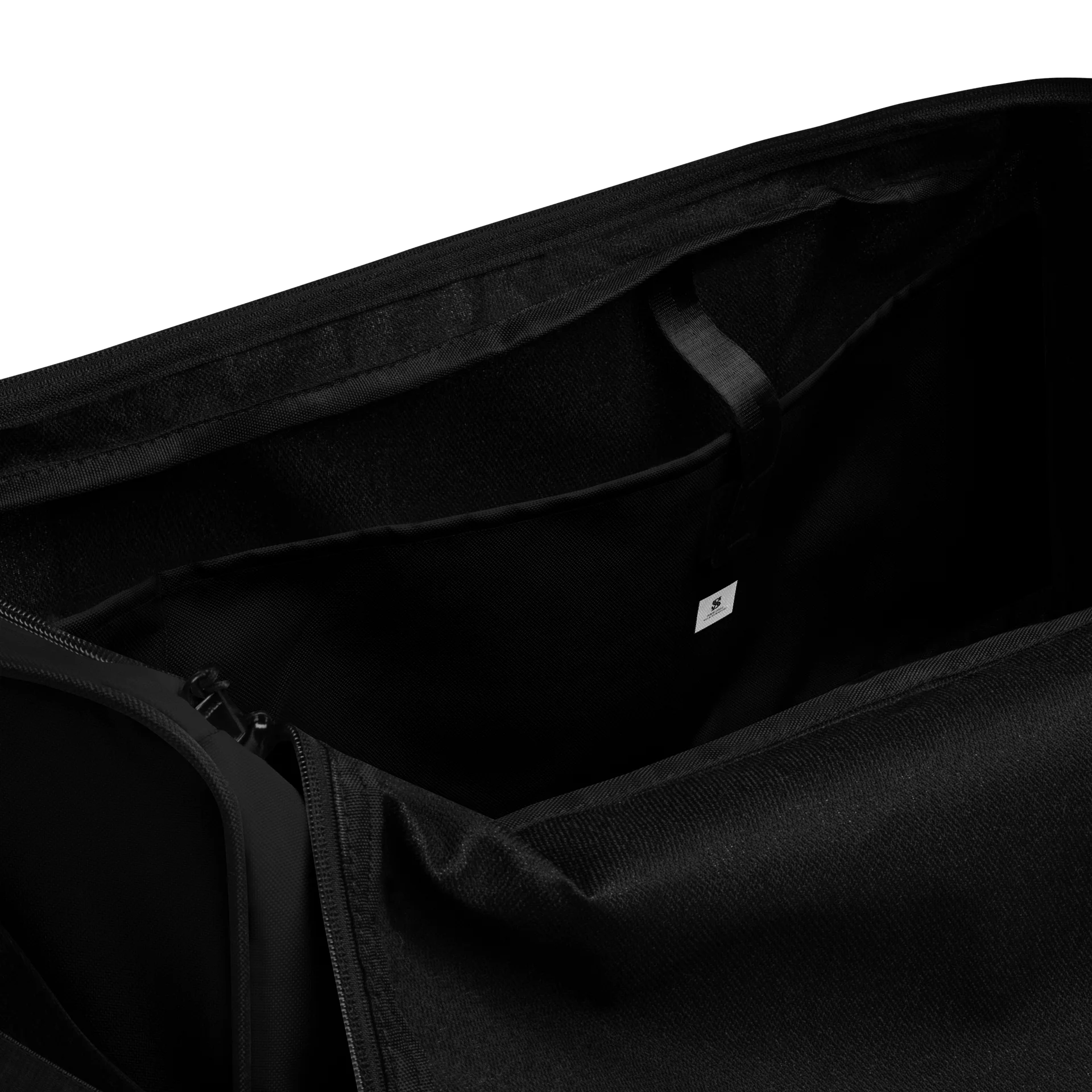 Midnight Black All-Over Print Duffle Bag product image (7)