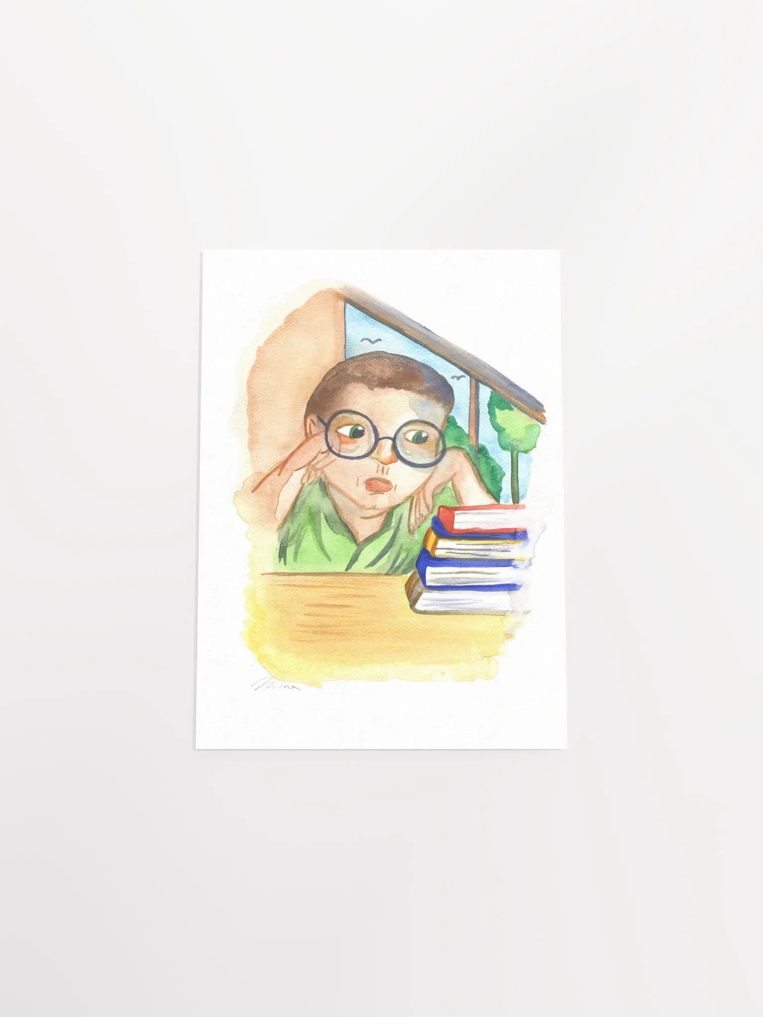 Homework...again Art Print product image (4)
