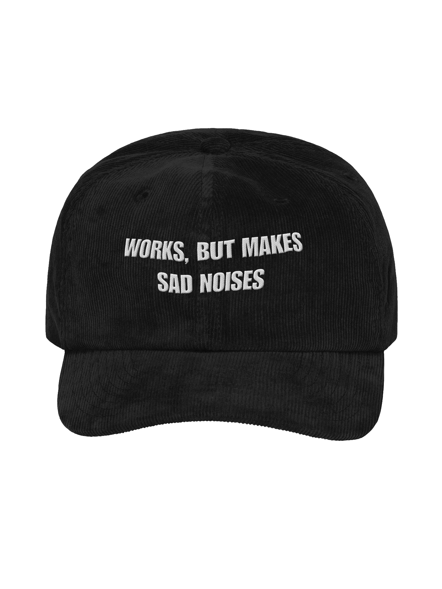 WORKS, BUT MAKES SAD NOISES Hat product image (1)