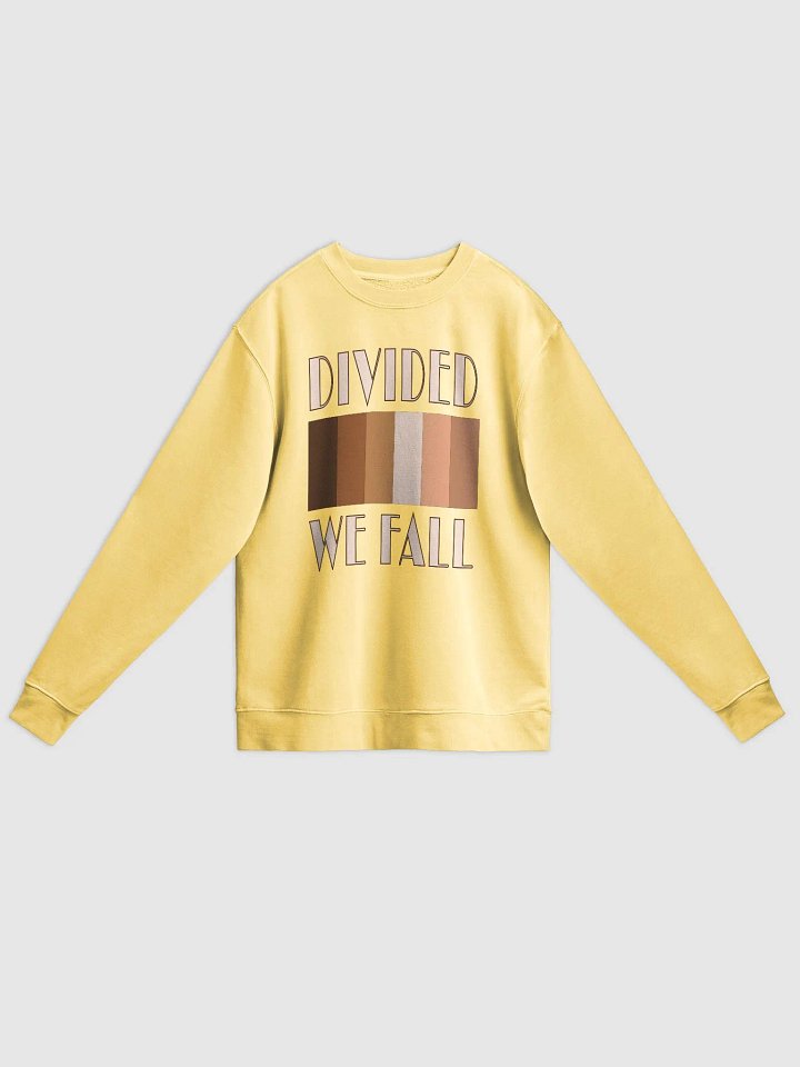 Divided We Fall - Skin Colour One - Independent Trading Co. Unisex Midweight Pigment Dyed Sweatshirt product image (1)