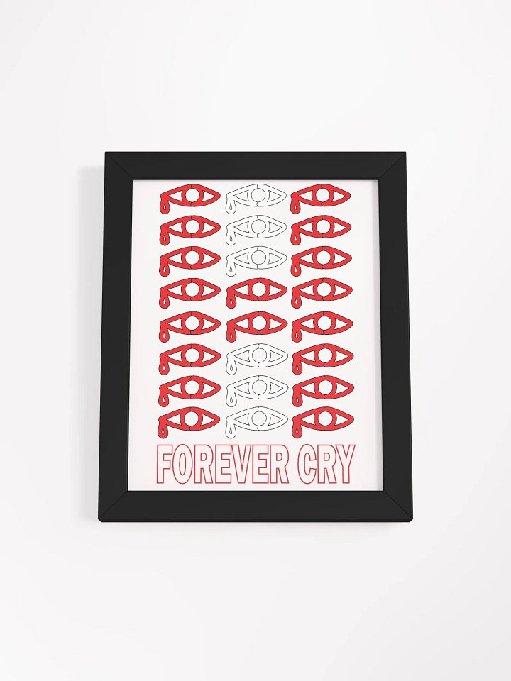 Canada - Forever Cry - Framed High-Quality Matte Poster product image (1)