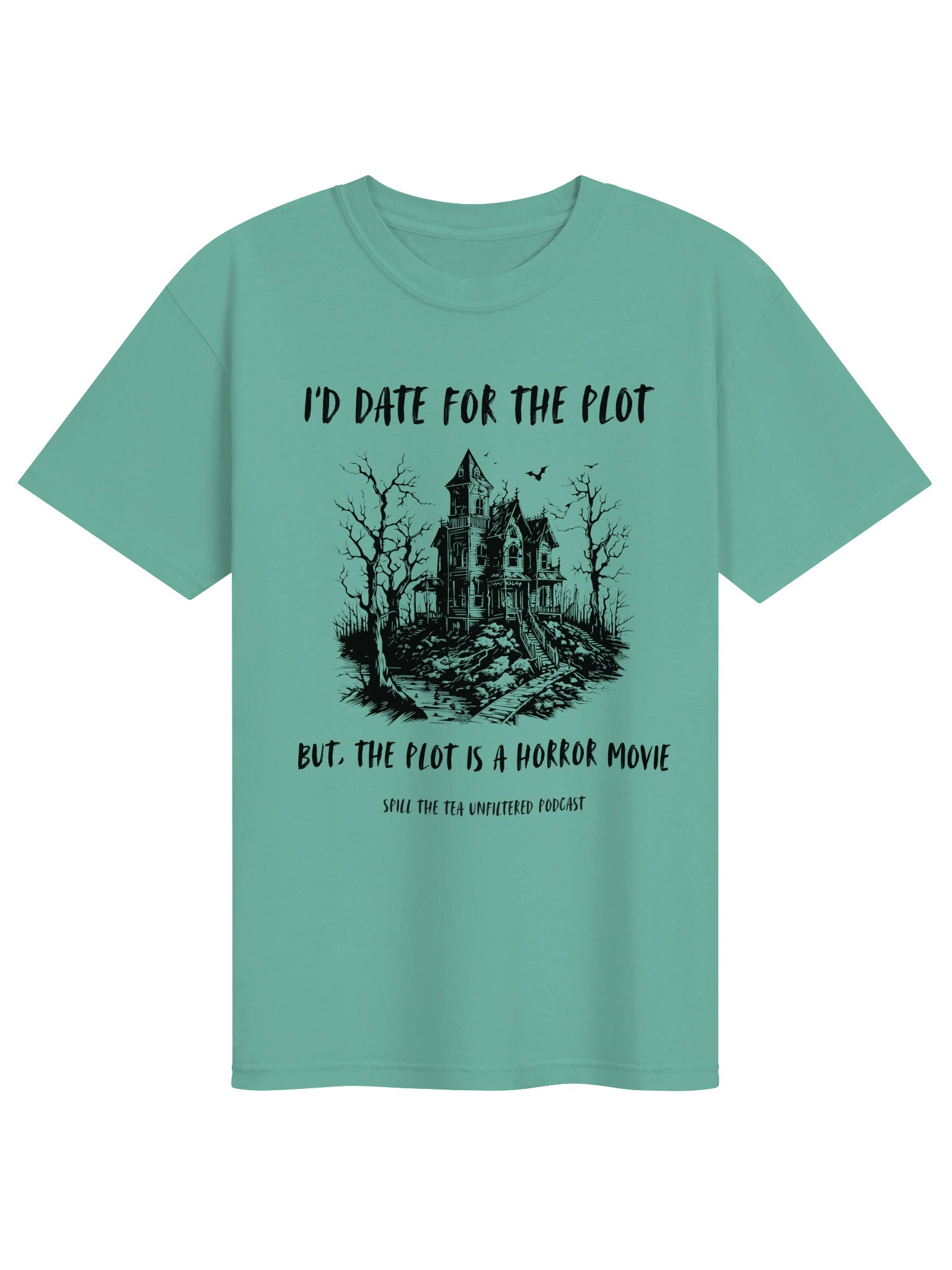 I’d Date for the Plot Horror Movie Tee product image (109)