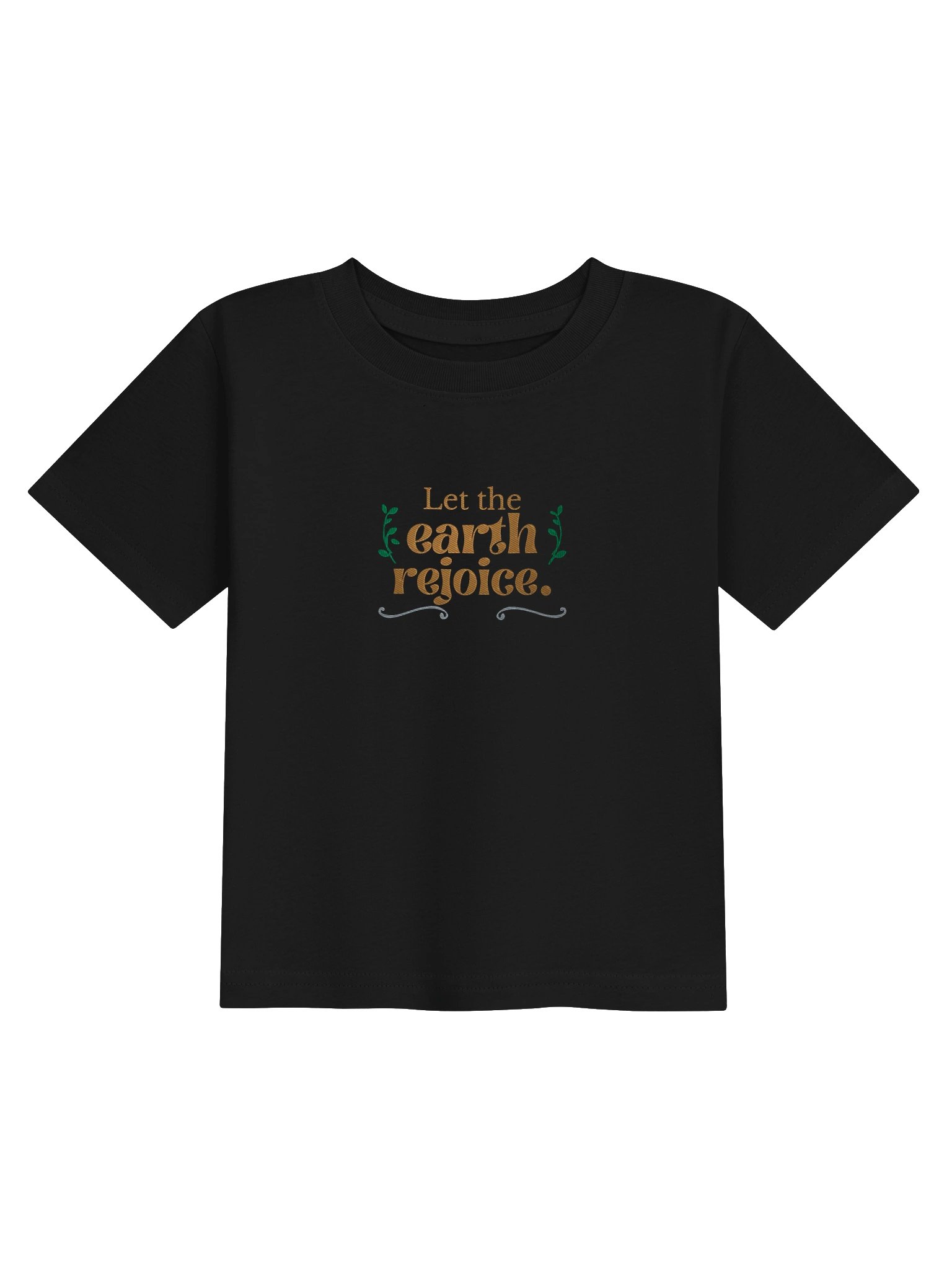 Embroidered Psalm 97:1 Baby T-shirt product image (4)