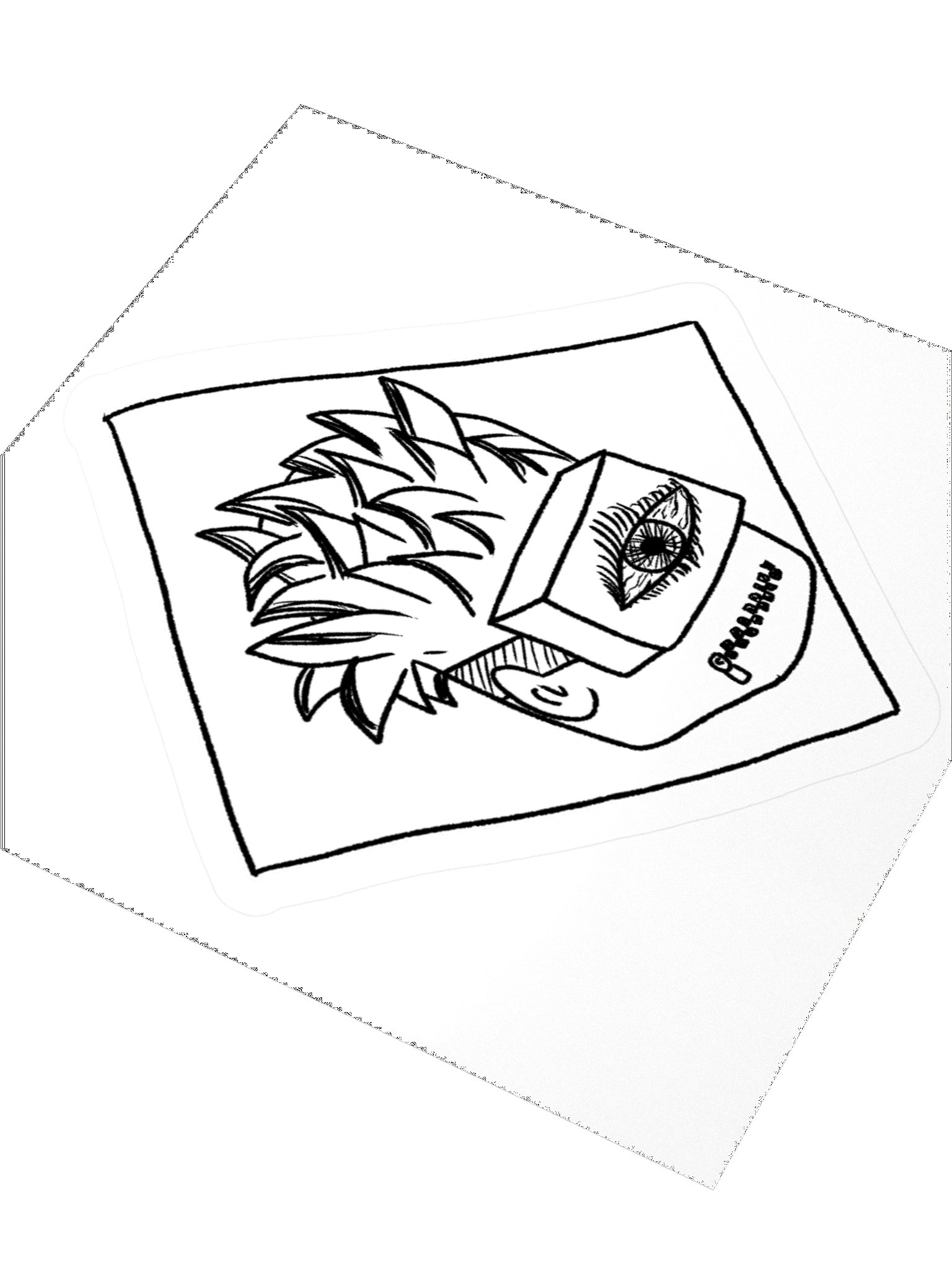 Head Set Sticker product image (7)