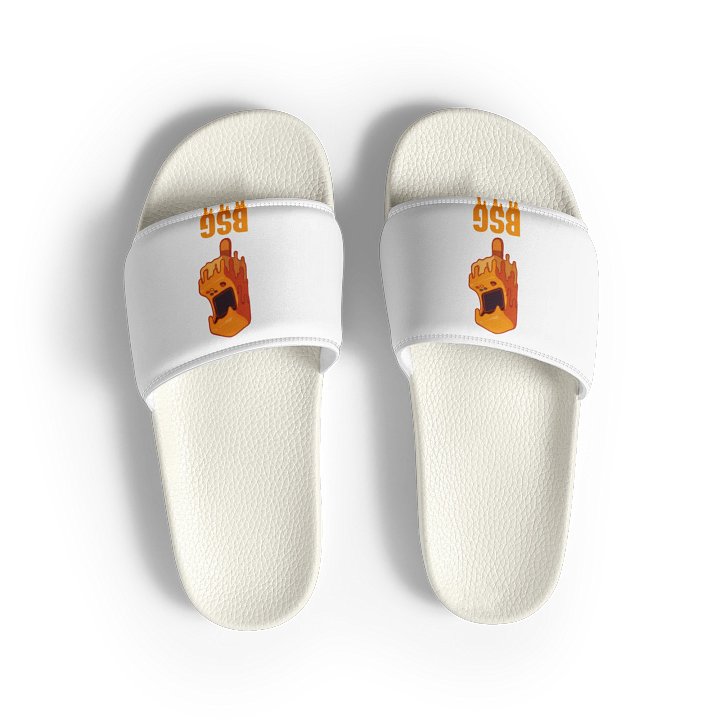 WHITE Melty BSG Slides (MENS SIZES) product image (2)