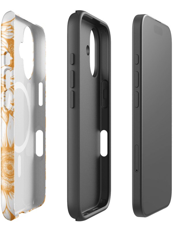 Loved John 3:16, Tough MagSafe® iPhone® Magnetic Case Scripture, Sunflower Bible Verse, iPhone 14, 15, 16, 17, Pro, Pro Max, Plus Cases. product image (3)