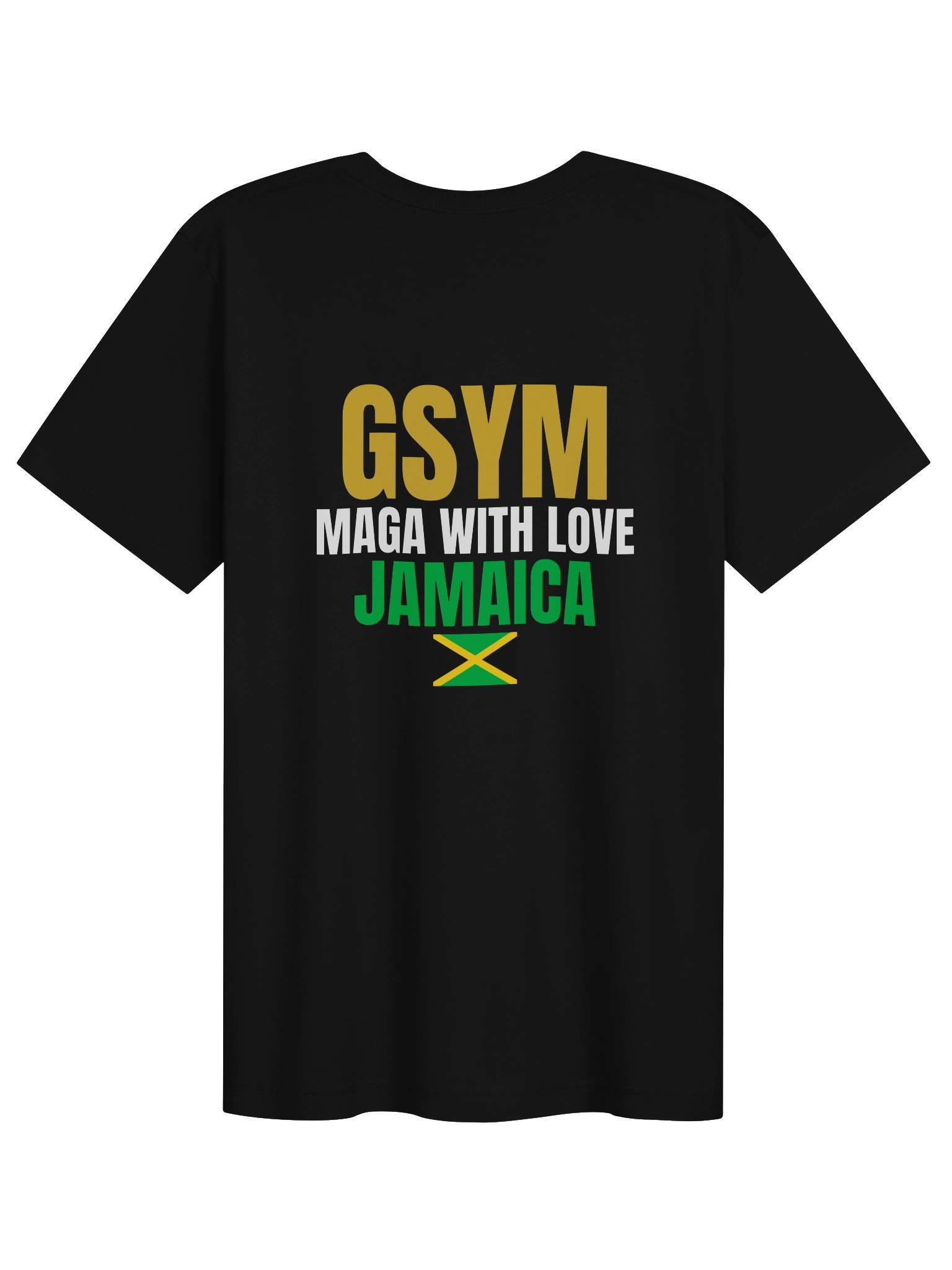 GSYM / MAGA With Love / Jamaica — Bold Tee (Back Print) product image (2)
