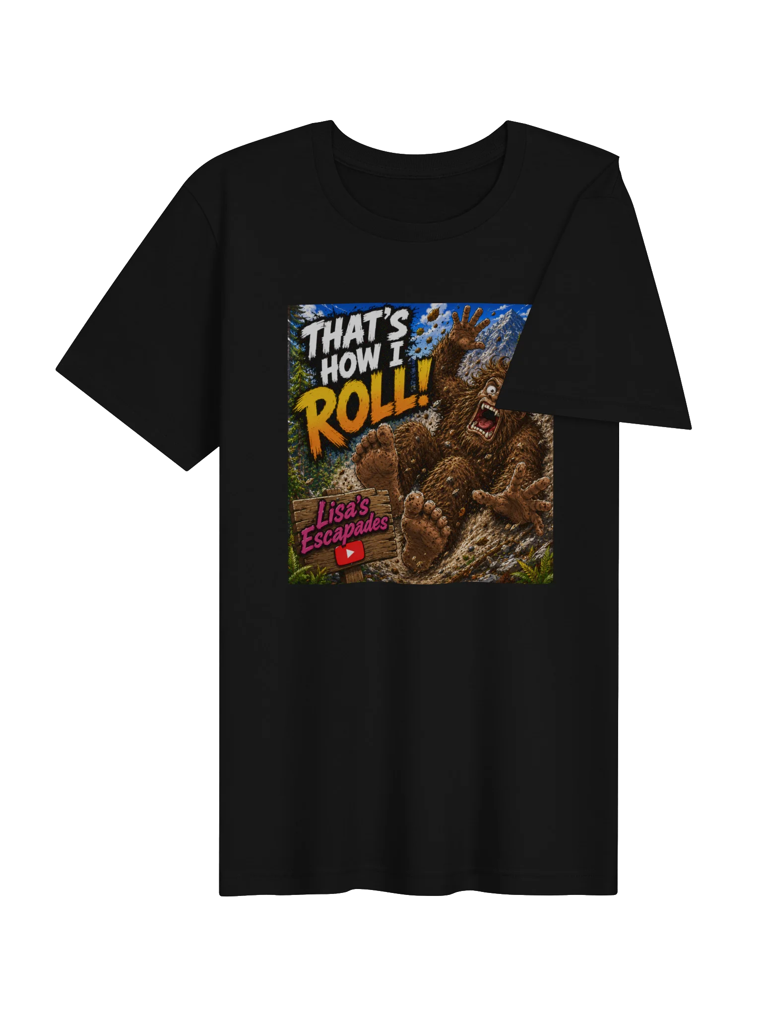 Trending That’s How I Roll!! Lisa’s Escapades Tee product image (4)