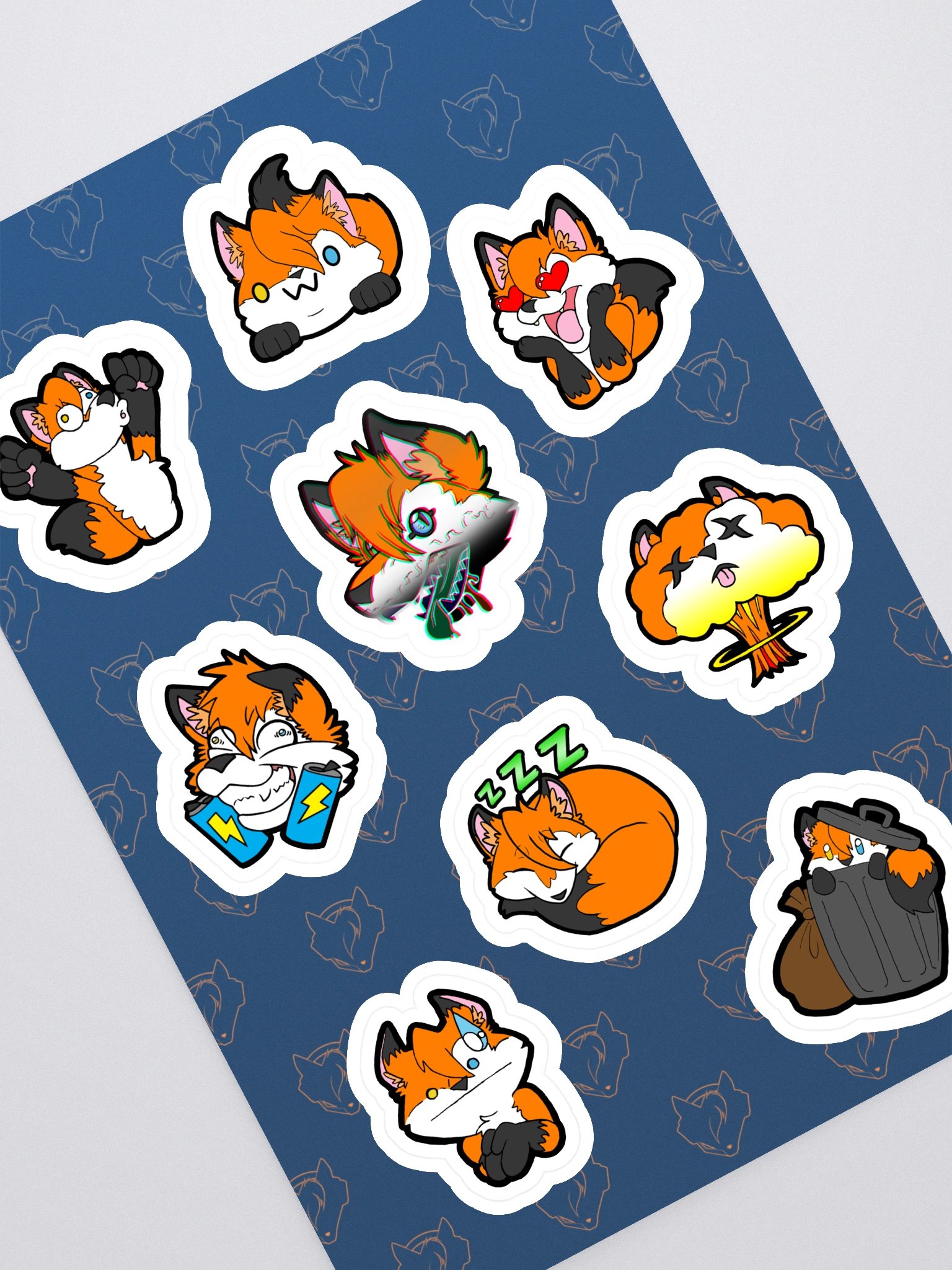 Emote Sticker Sheet product image (1)