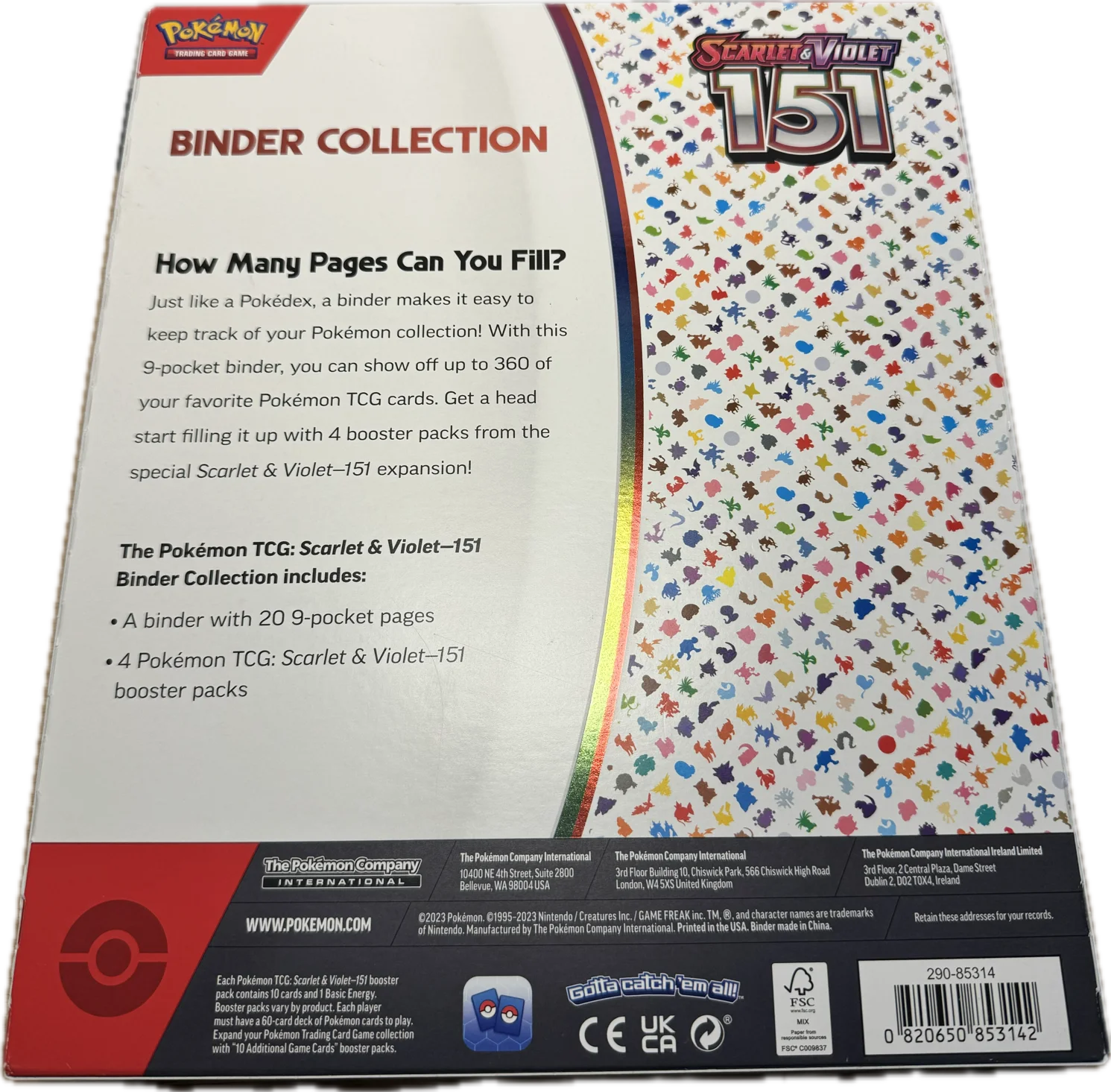 Pokémon TCG: Scarlet & Violet—151 Binder Collection product image (2)