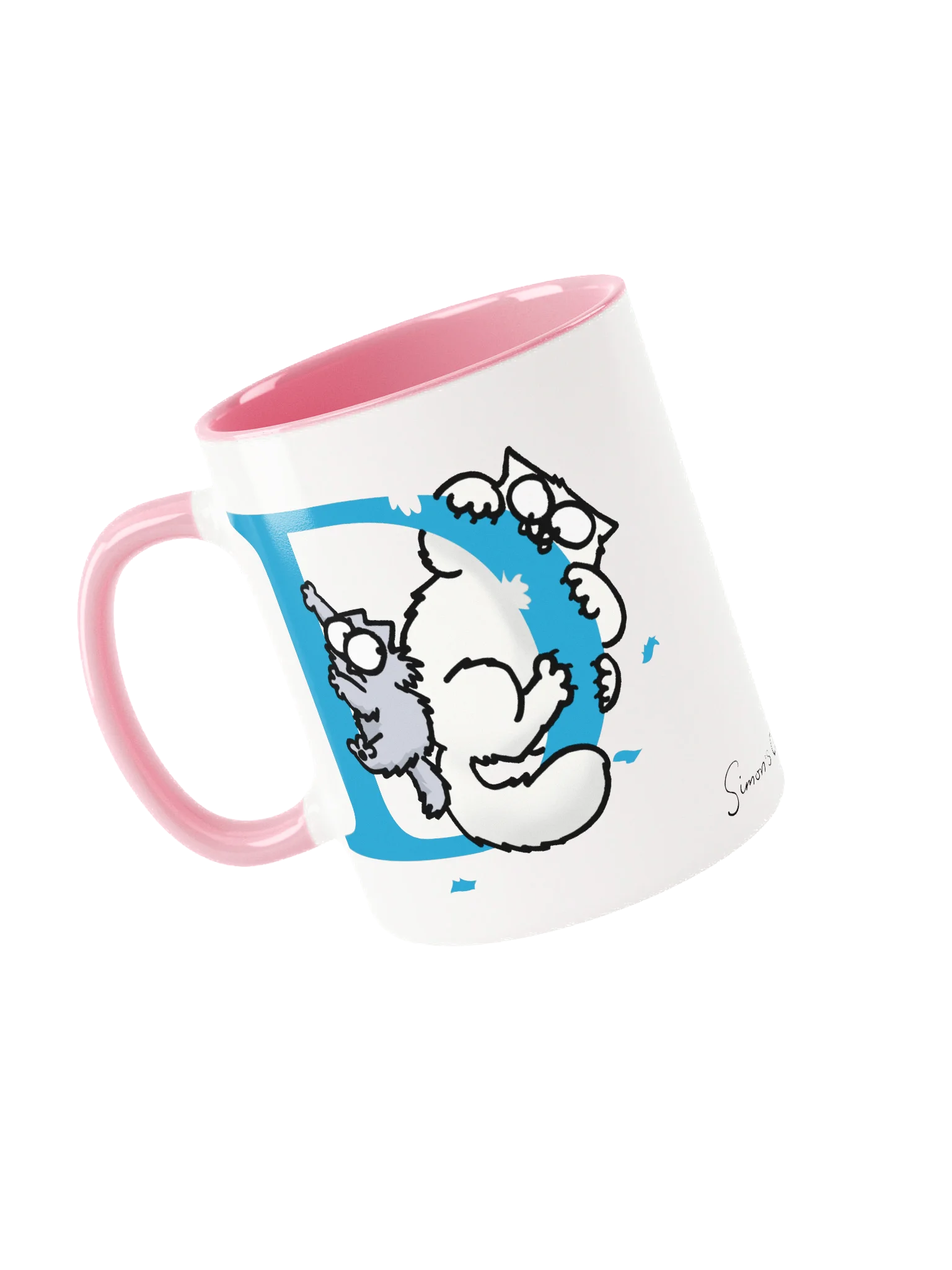 Cat Monogram Mug - D product image (3)