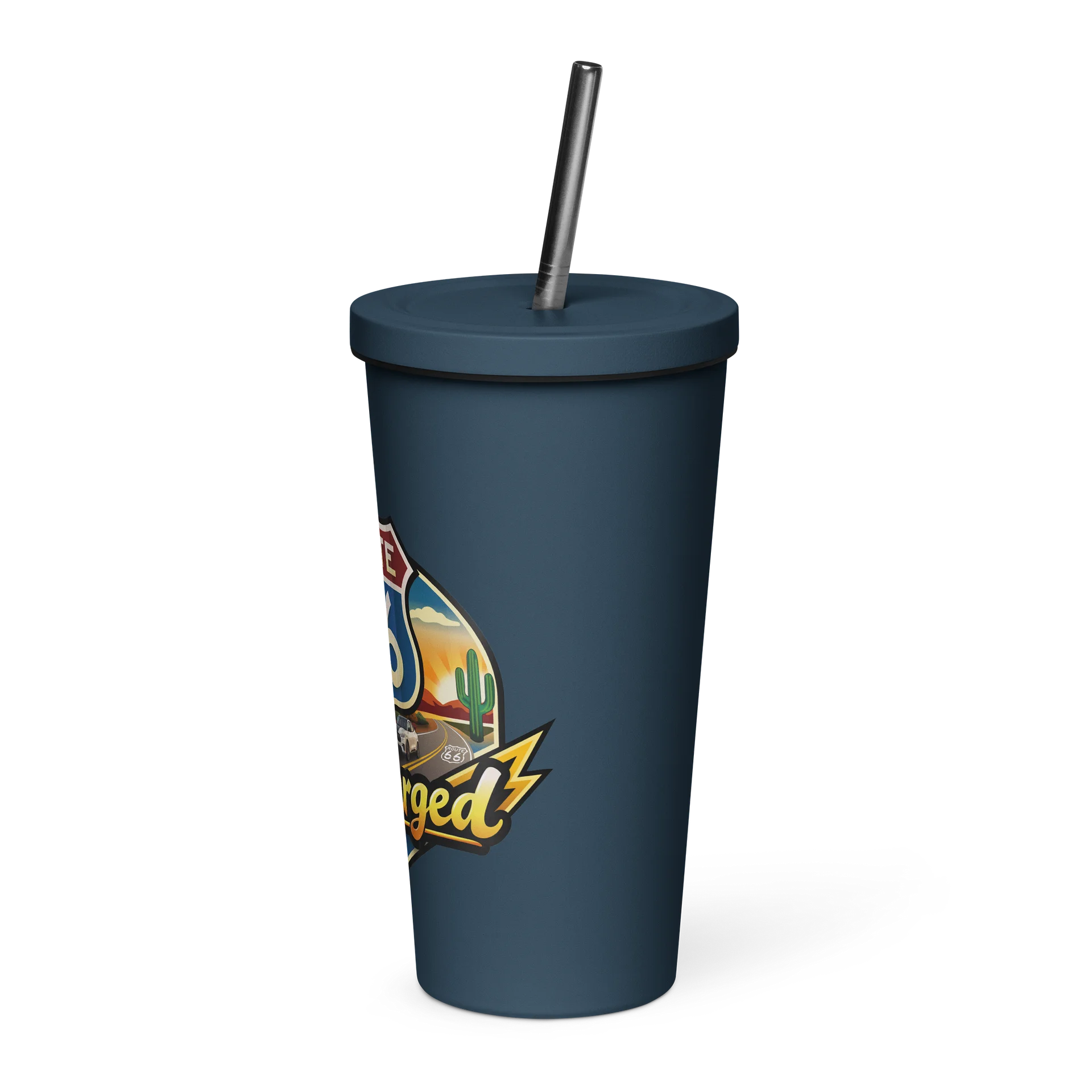 Official Route 66 Recharged (Insulated Tumbler with Straw) product image (3)
