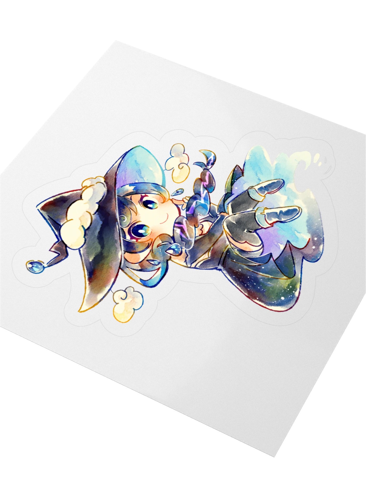 Stormy Braid Sticker product image (9)