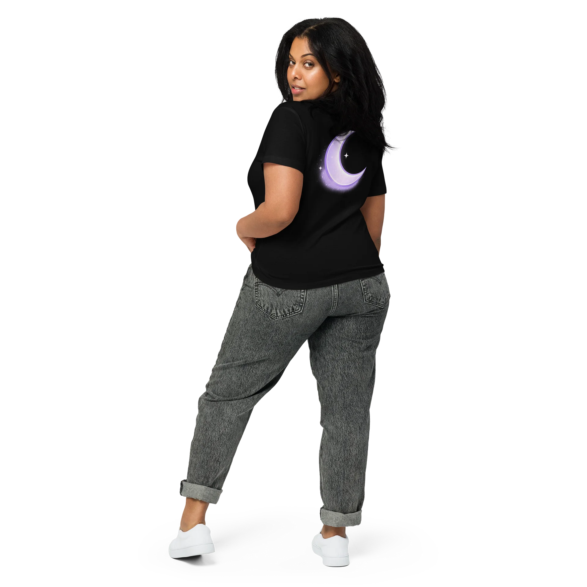 • AKC // Cosmic Lounge Women’s High-Waisted Tee | Arkfall Kitty Collective product image (8)