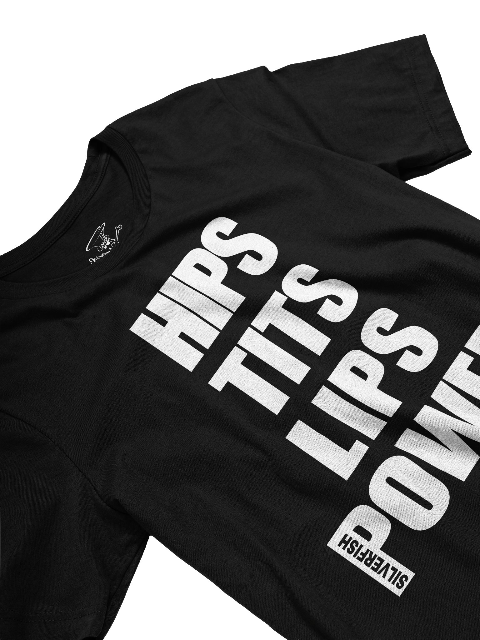 SILVERFISH - HIPS TITS LIPS POWER TEE product image (1)