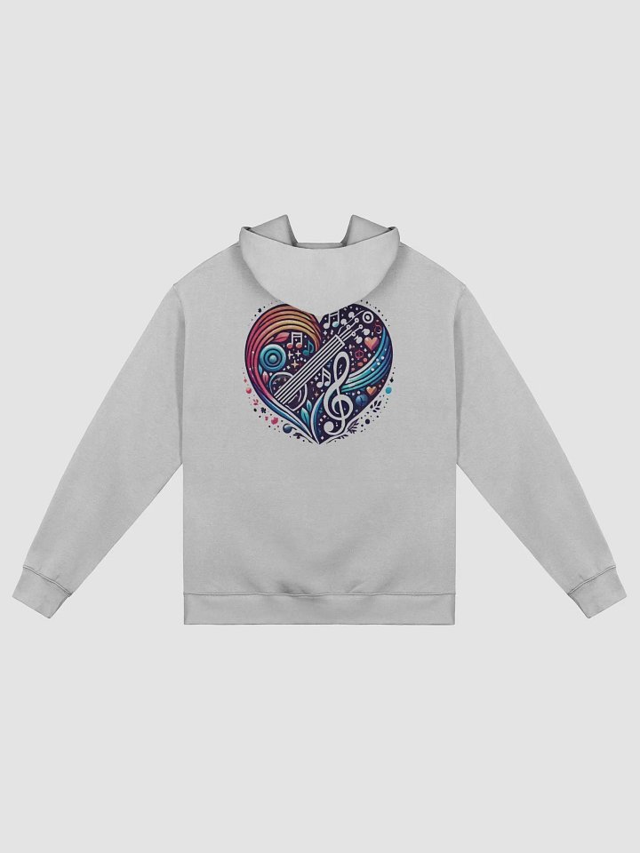 Harmonious Heartbeat Music Hoodie product image (1)