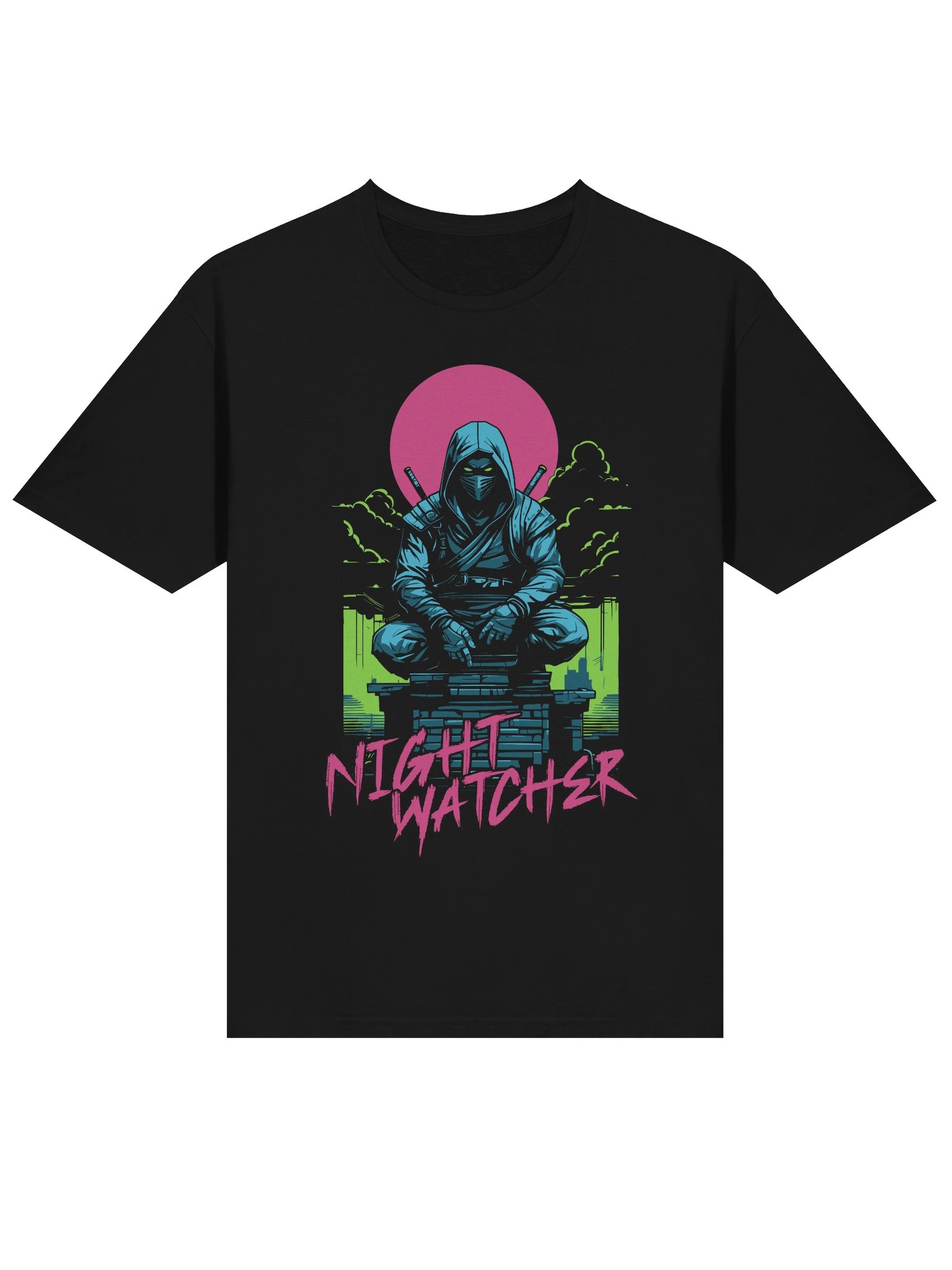 Night Watcher Ninja T-Shirt - Gildan Softstyle product image (2)