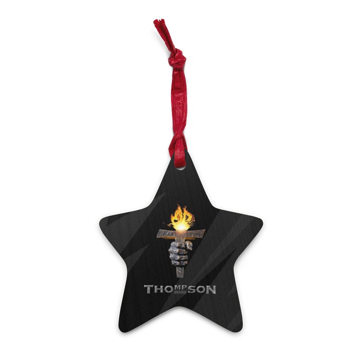 Flaming Torch Wooden Ornaments product image (4)