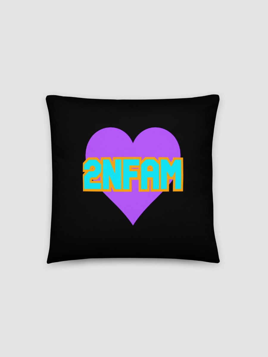 2NFAM Heart Pillow - Black product image (1)