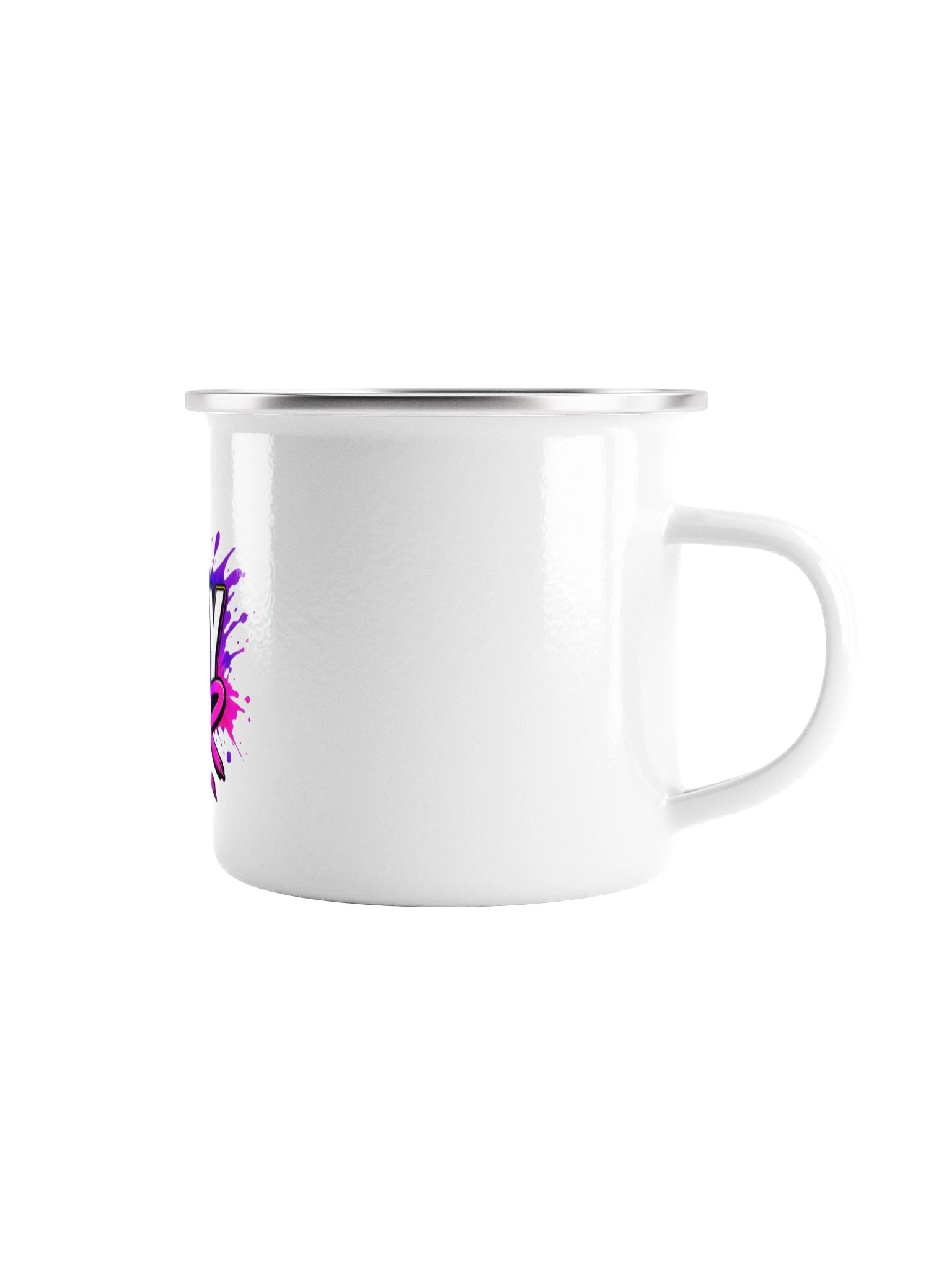 LeexyQueer Rainbow Pride Enamel Mug product image (1)