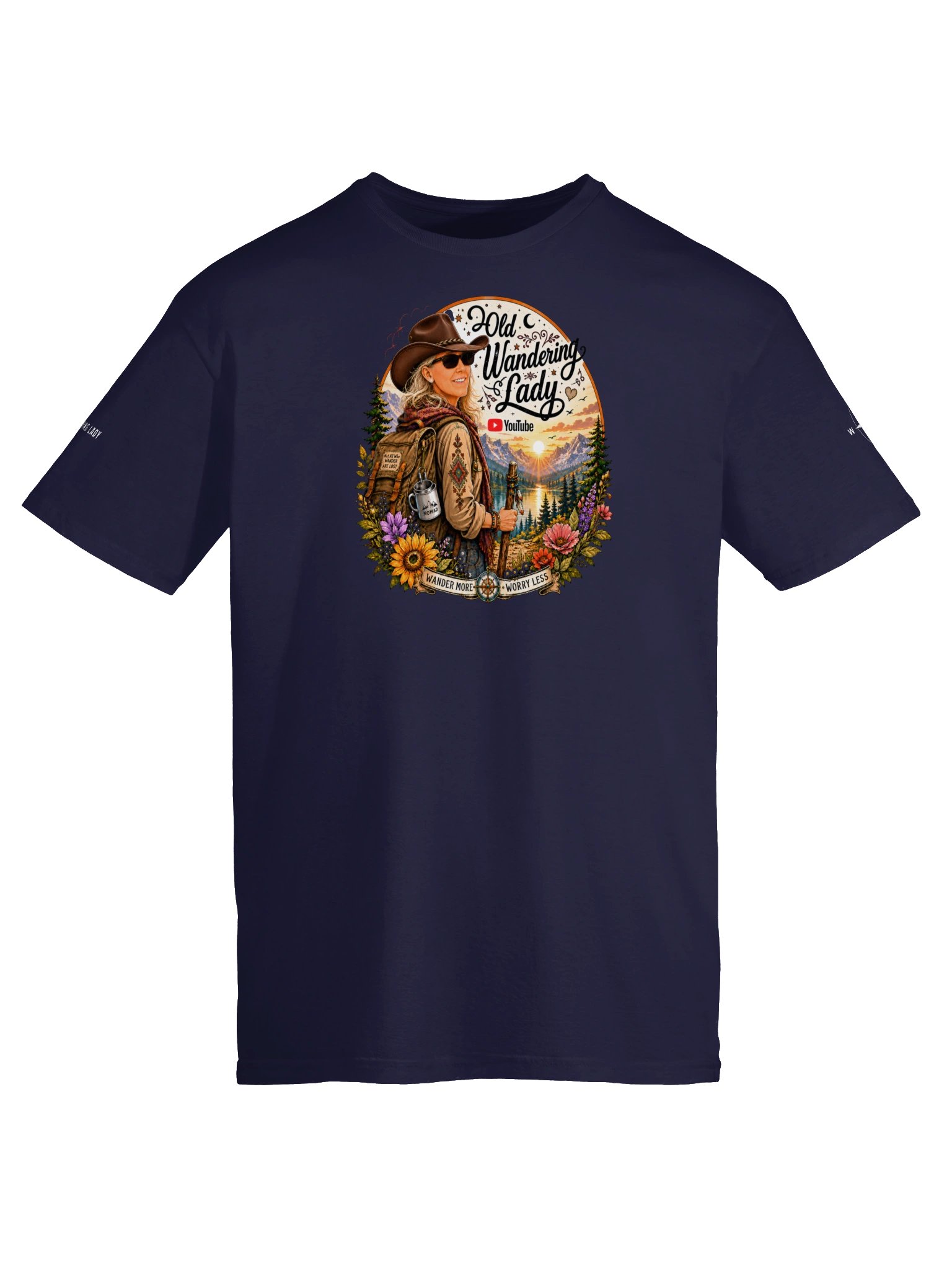 Wander More, Worry Less Tee product image (5)