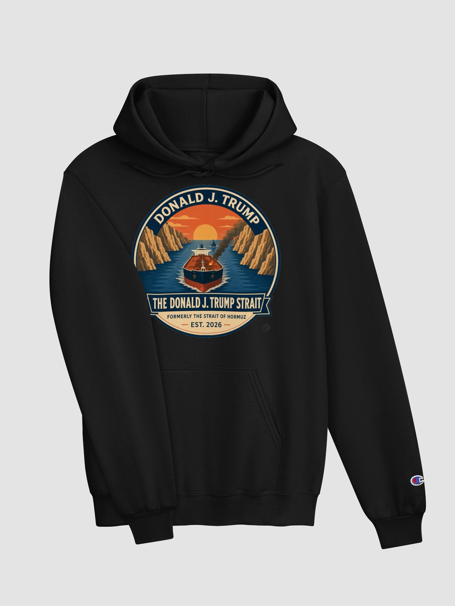Champion Unisex Hoodie - Donald J. Trump Strait™ product image (7)
