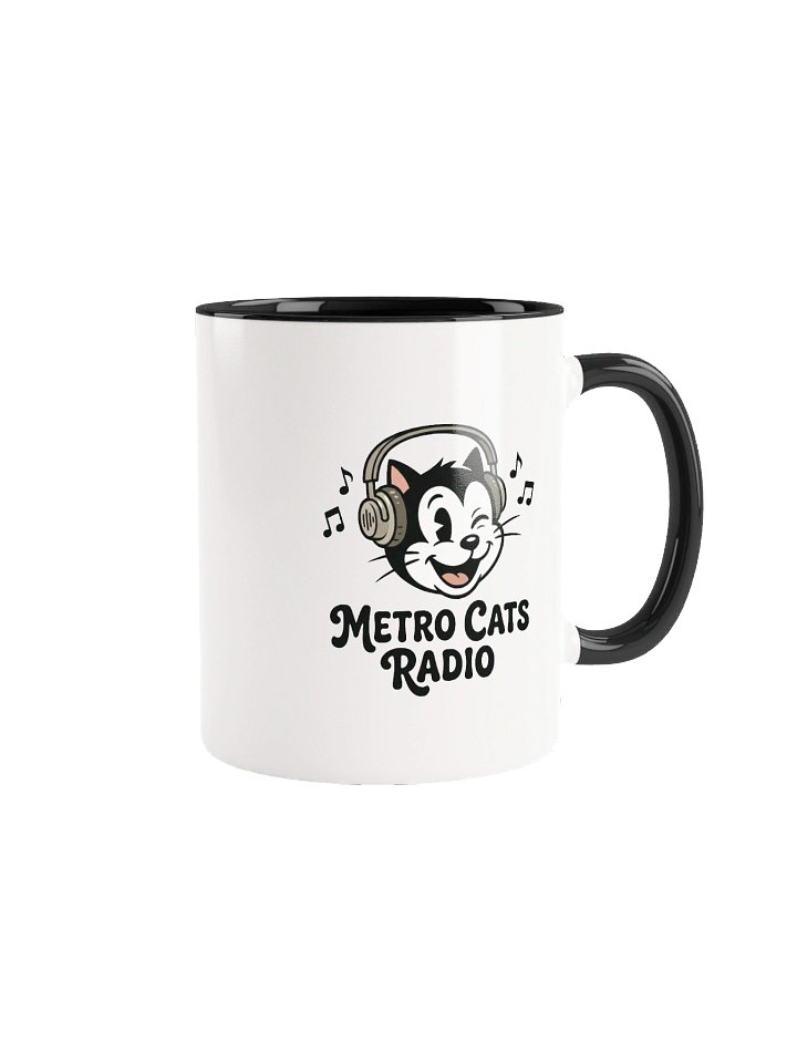 Metro Cats Radio Bicolor Mug product image (2)