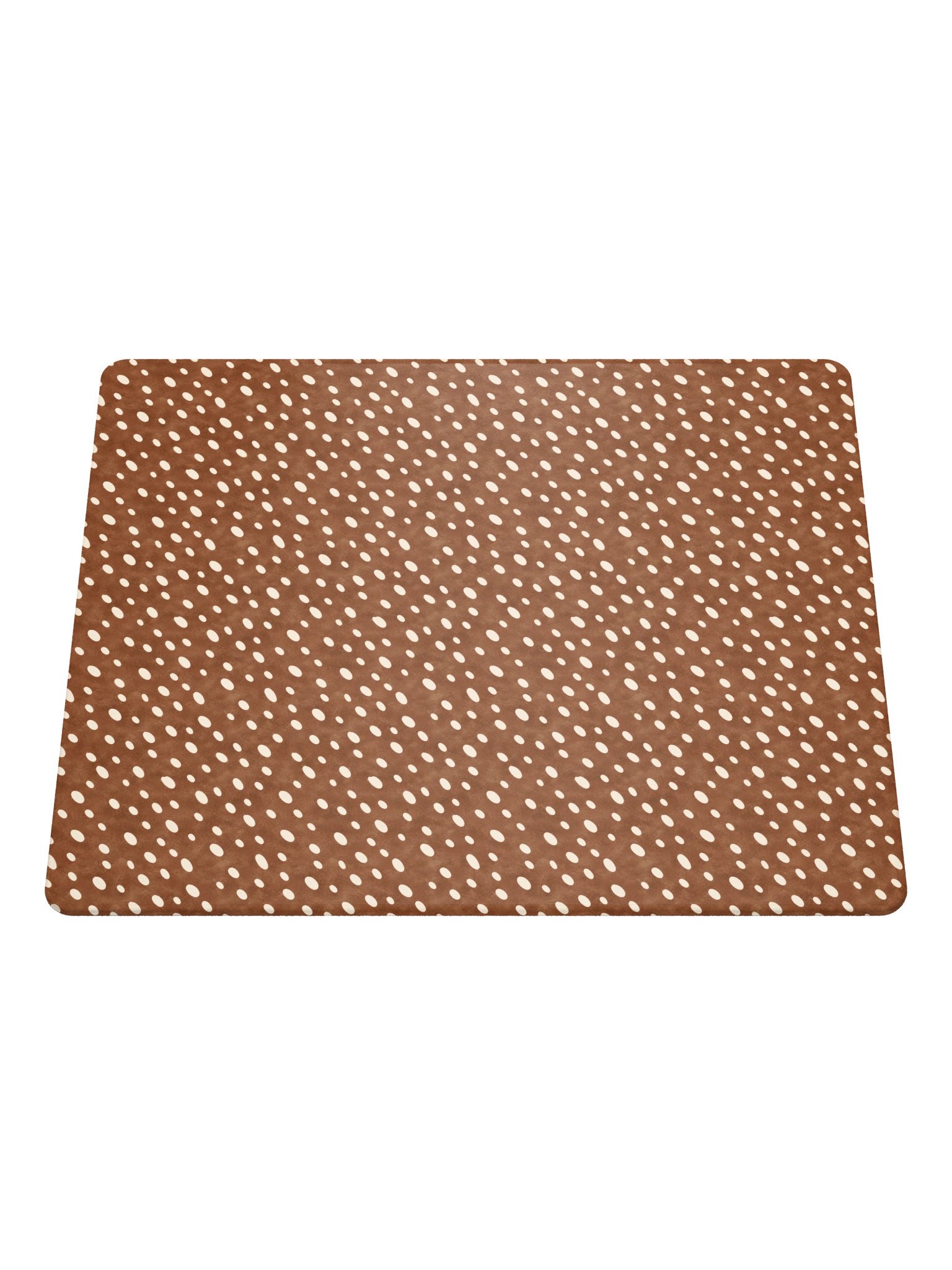 Cocoa Fawn Gaming Mouse Pad — Brown & Cream Deer Print product image (1)