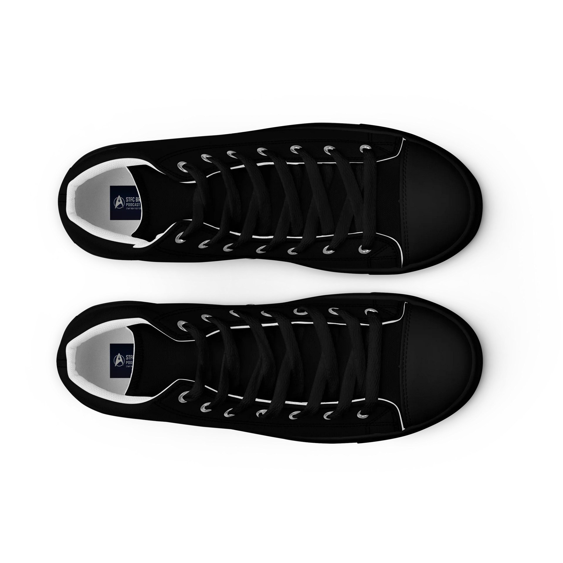 STFC Briefings High Top Canvas Trainers product image (9)