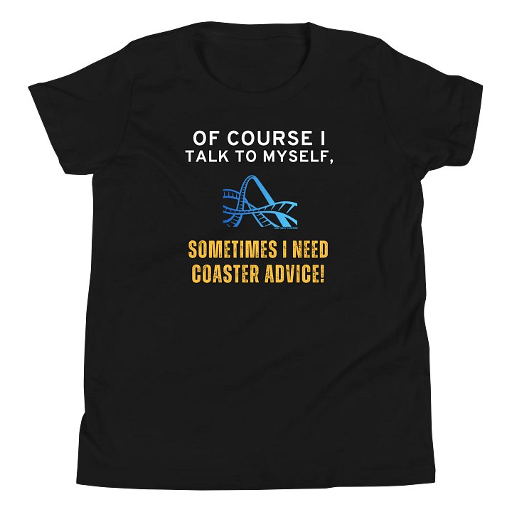 Of Course I Talk To Myself - Youth Tee product image (1)