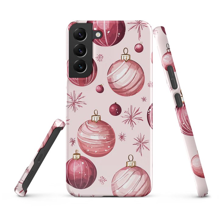 Pink Bauble Samsung® Snap Case product image (3)