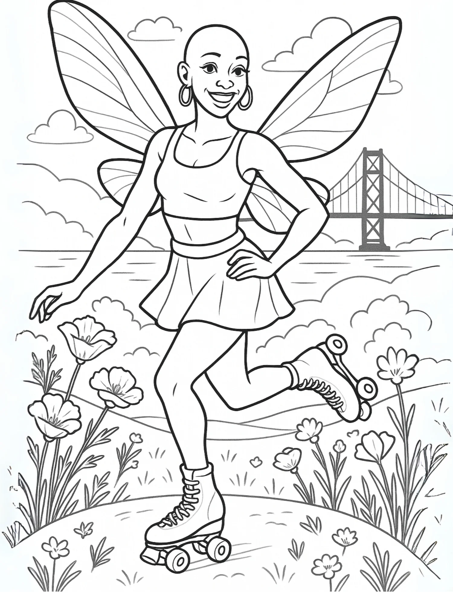 Pre-Sale for Black Bay Fae Coloring Book by Justina Sade M.A. product image (2)