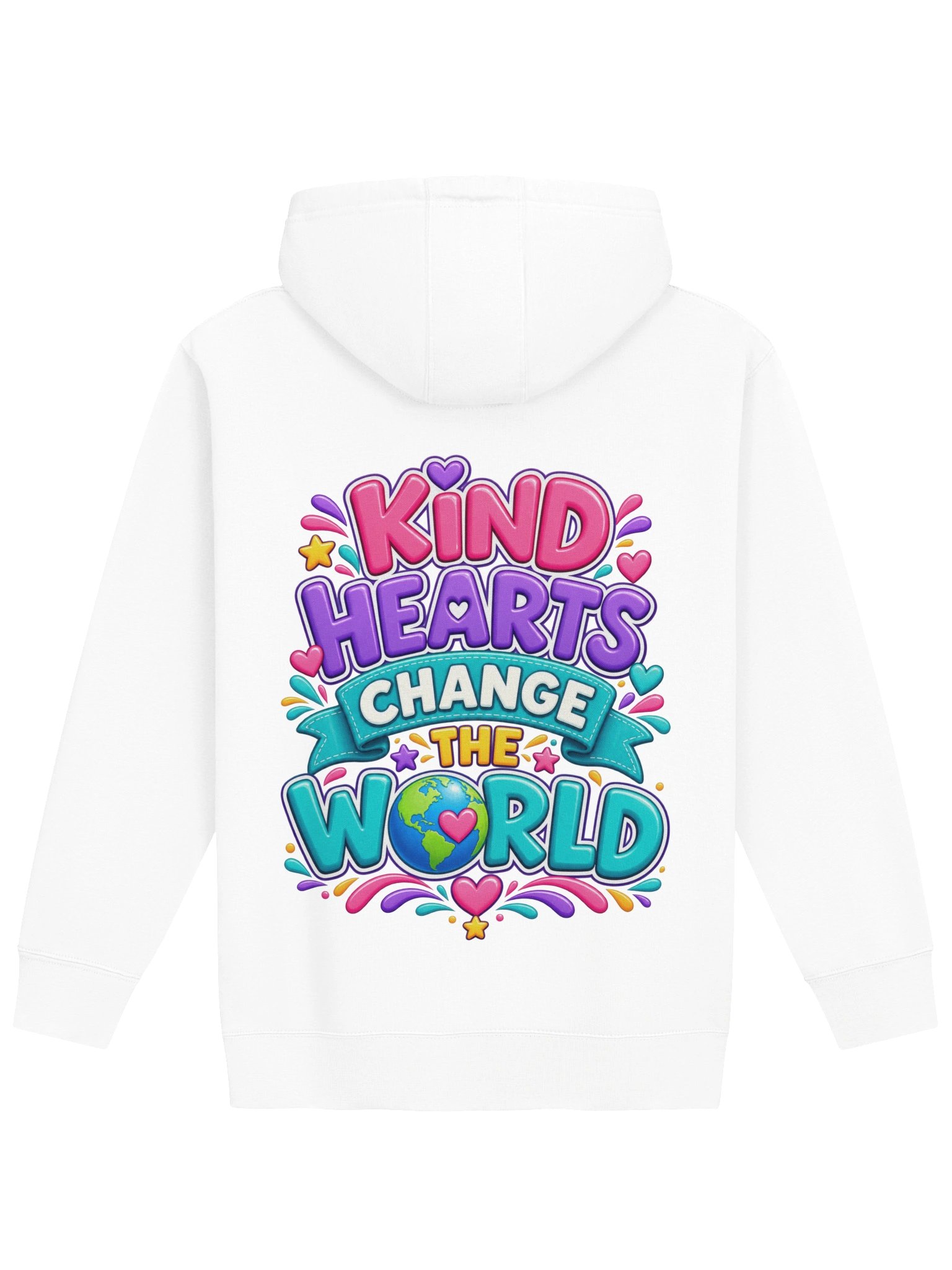 Inspirational Hoodie - Kind Hearts Change the World product image (1)