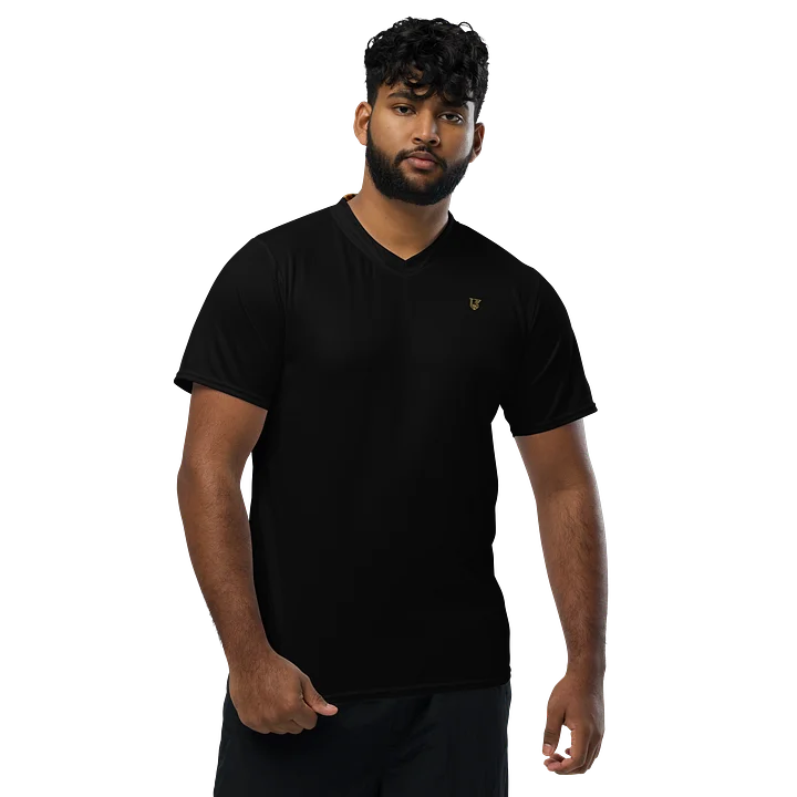 Lafate Store Designer Print Shirt Black Multicoloer product image (1)