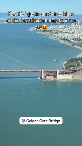 When it is a clear day, you take full advantage. This one deserved a reel, not just a story 😄
#goldengatebridgeview 
#goldeng...