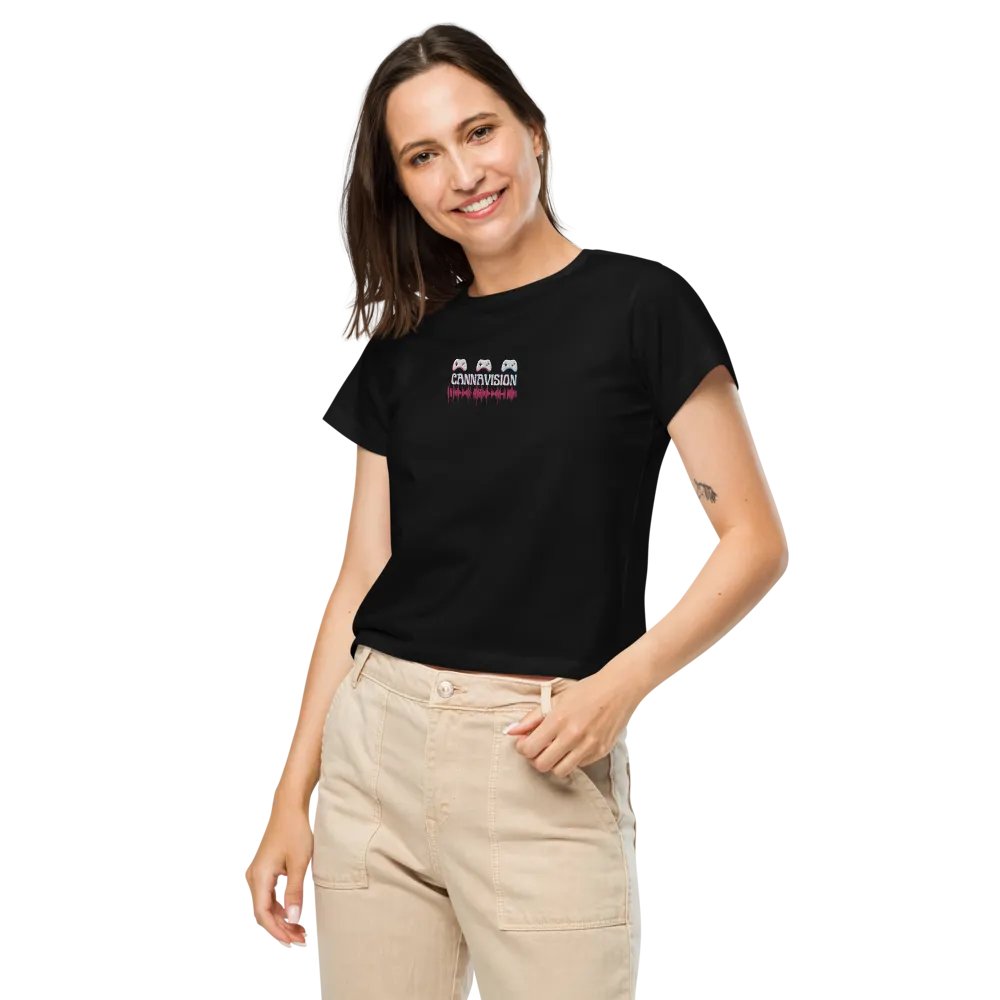 Melting Controllers Women's High-Waisted Tee product image (9)