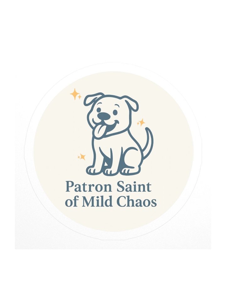 Patron Saint of Mild Chaos Sticker product image (3)