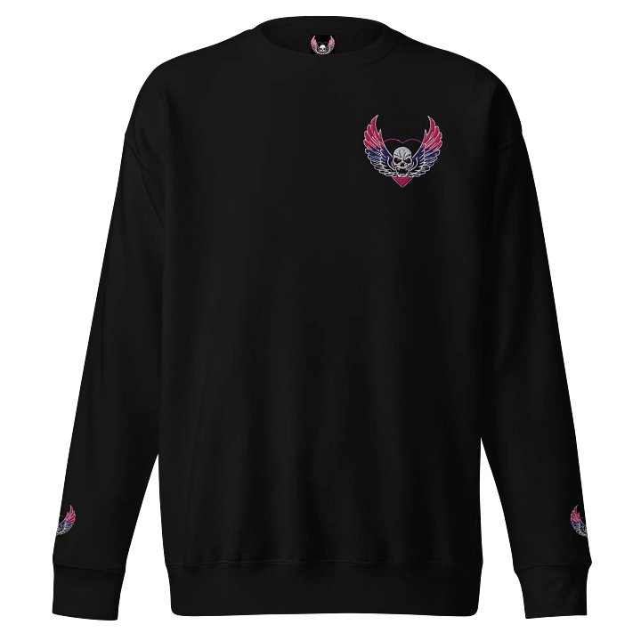 Winged Skull Crew Neck product image (1)