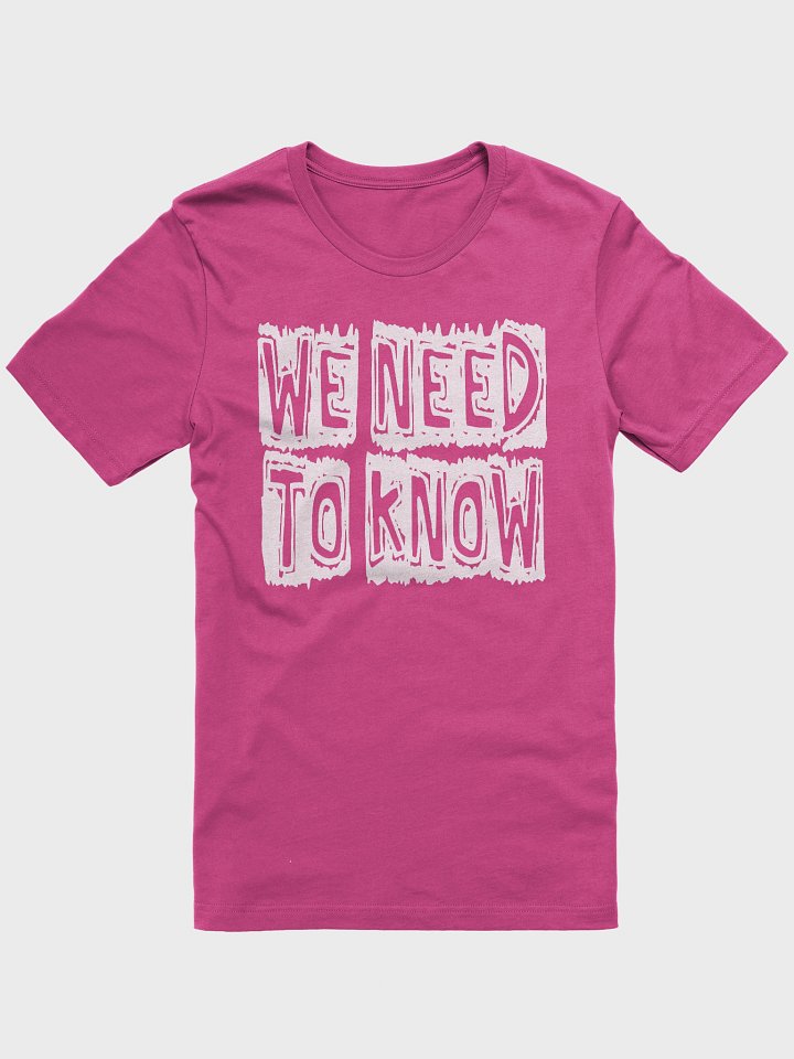 We NEED to KNOW product image (5)