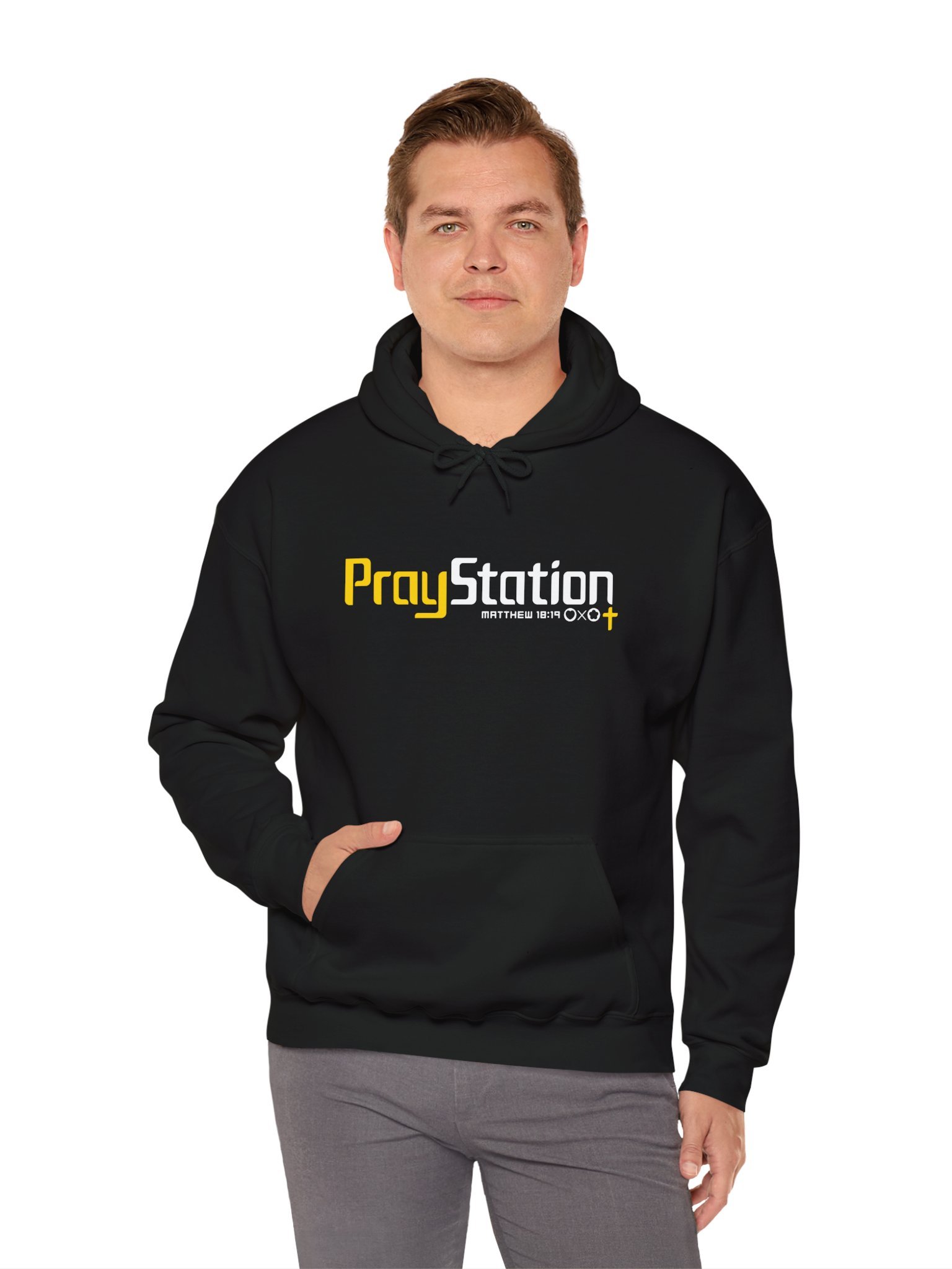 LXA PrayStation Classic Hoodie | Love X Aloha - Faith Collection | Premium Christian Apparel product image (7)