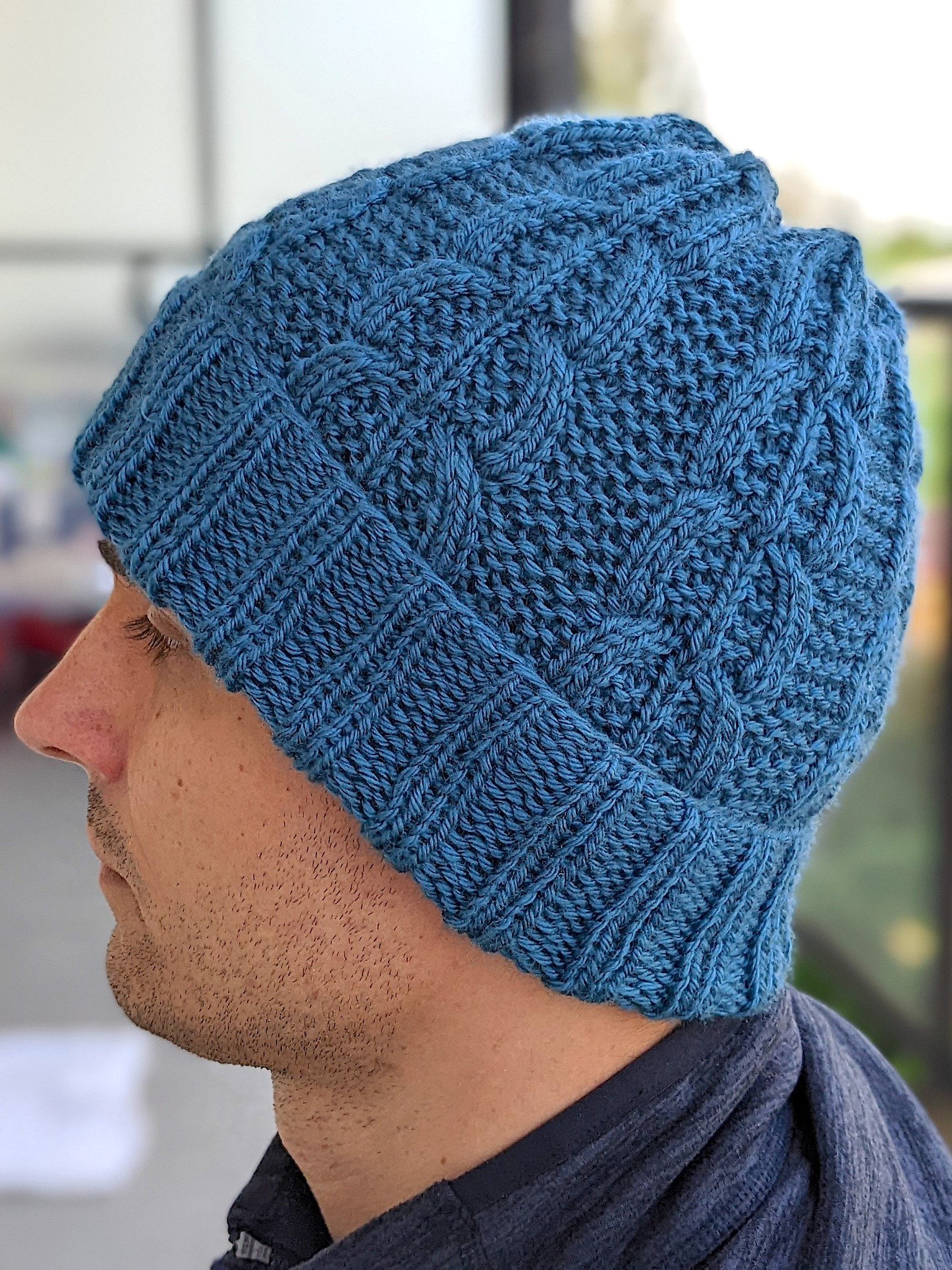 Willow Knit Hat Pattern for Men product image (1)