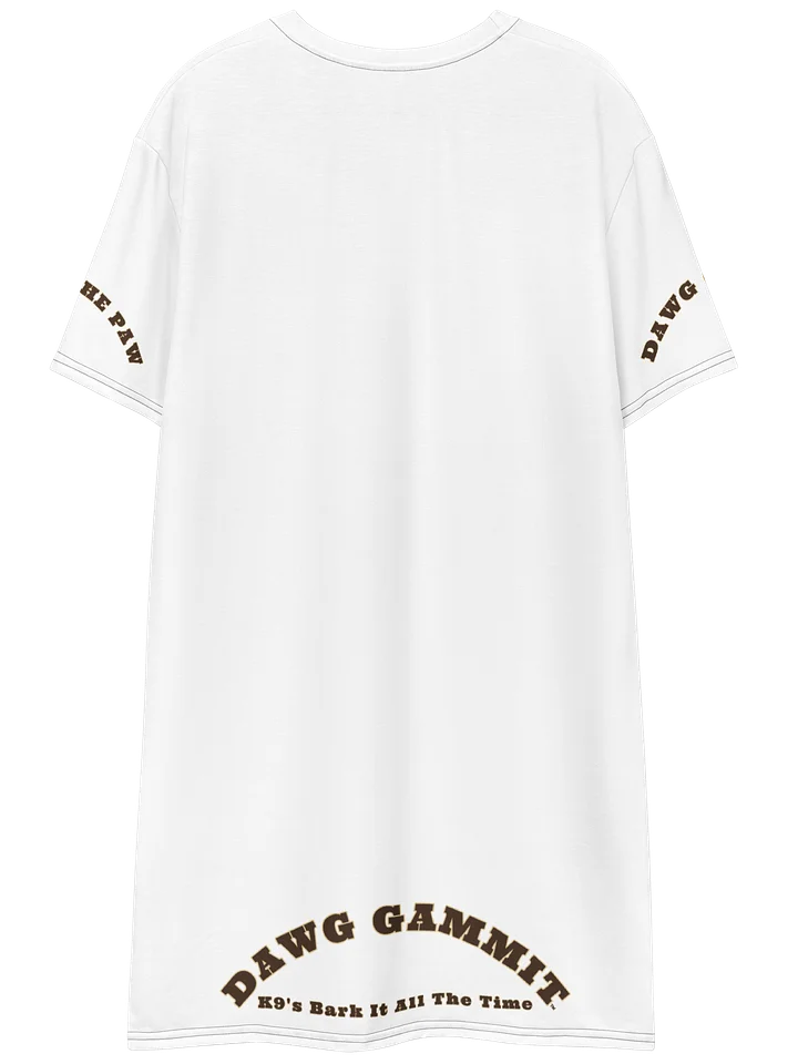 Dawg Gammit Wanted Doberman T-shirt Dress product image (2)