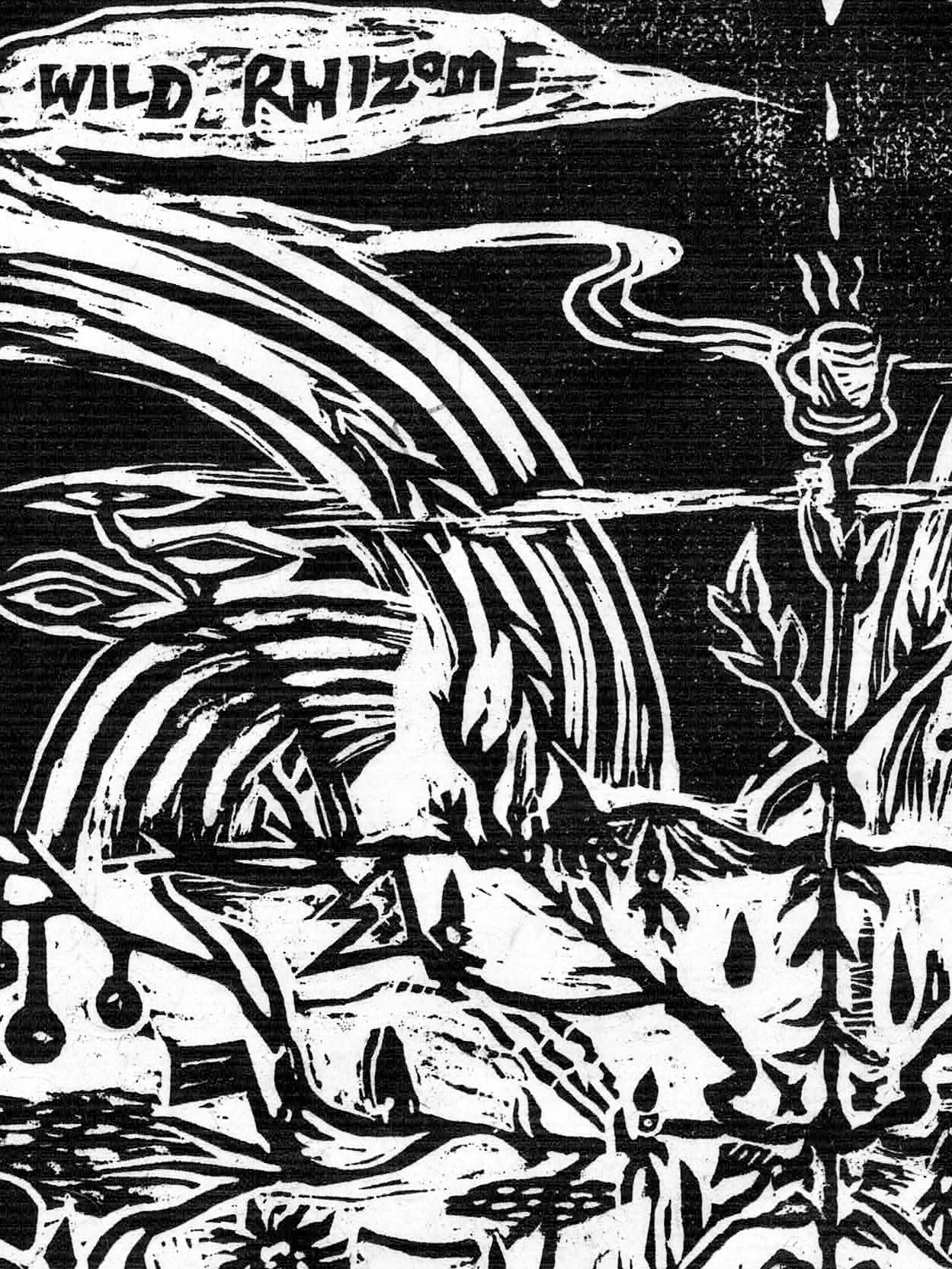 Wild Rhizome Woodcut Print | 野根莖木版畫 product image (4)