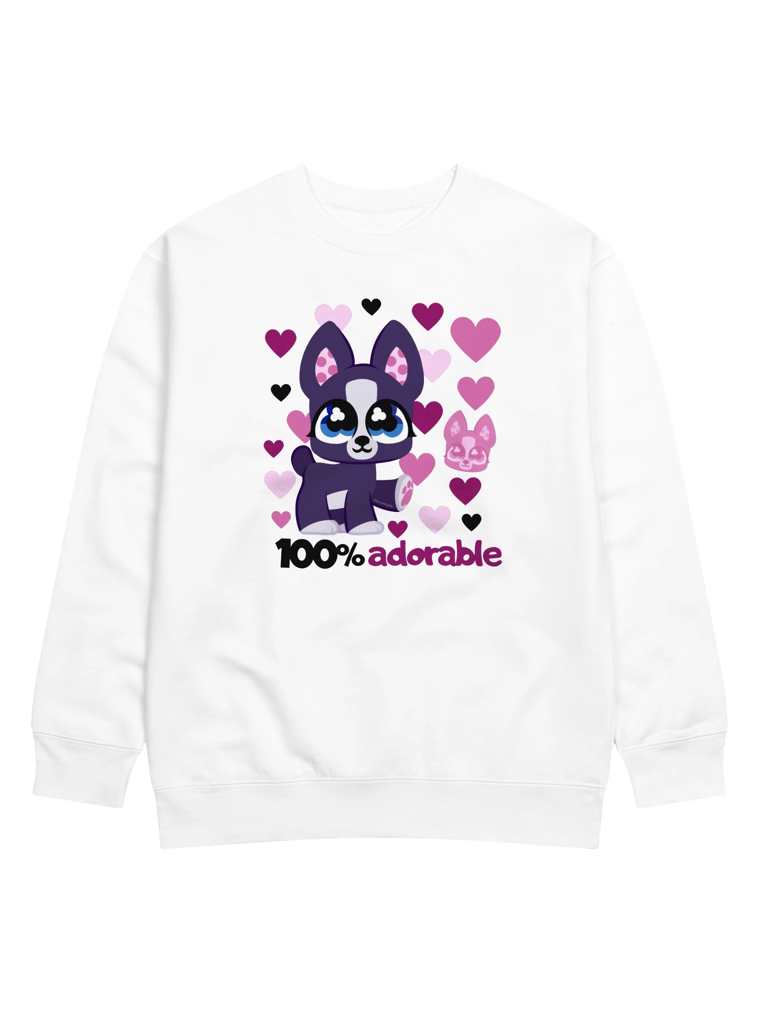 100% Adorable Sweatshirt product image (1)