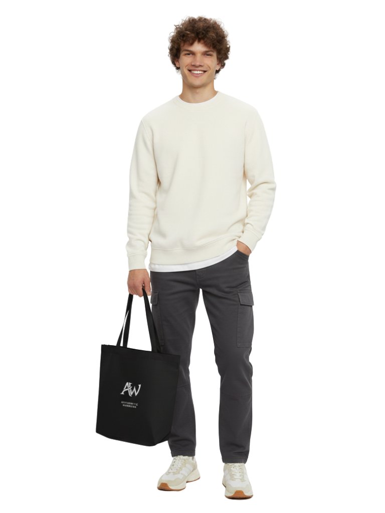 Eco-Friendly Organic Cotton Tote Bag | Reusable Shopping & Everyday Carry Bag product image (1)