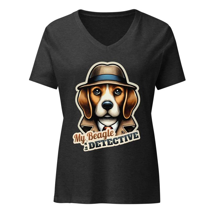 Beagle Detective - V-neck product image (1)