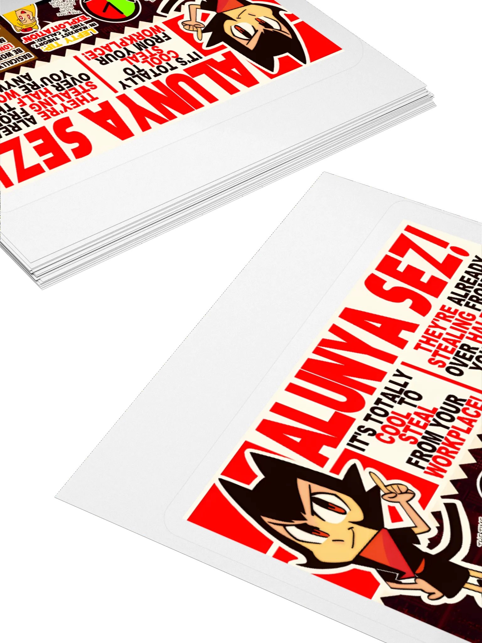 Alunya and Rodina - “Alunya Sez!” Sticker product image (11)